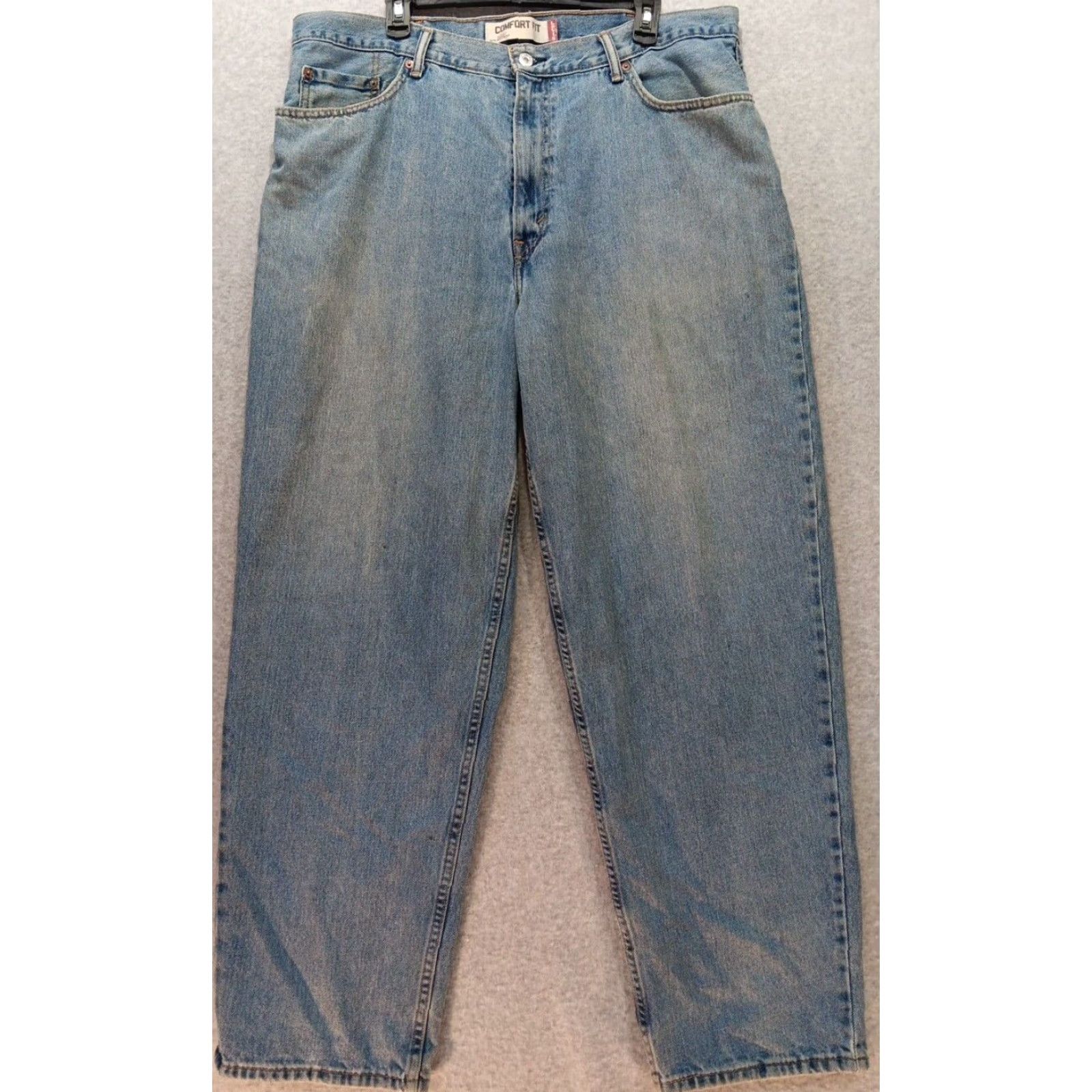 Levi's VINTAGE Levi's 560 Comfort Fit Jeans Men's 40x32 Blue Denim Pants Distressed 5-Pocket Design Size US 40 / EU 56 - 2 Thumbnail