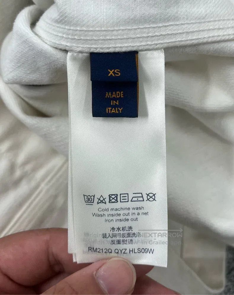 Louis Vuitton Louis Vuitton Grey and white starry sky gradient aged flow Size US XS / EU 42 / 0 - 4 Thumbnail