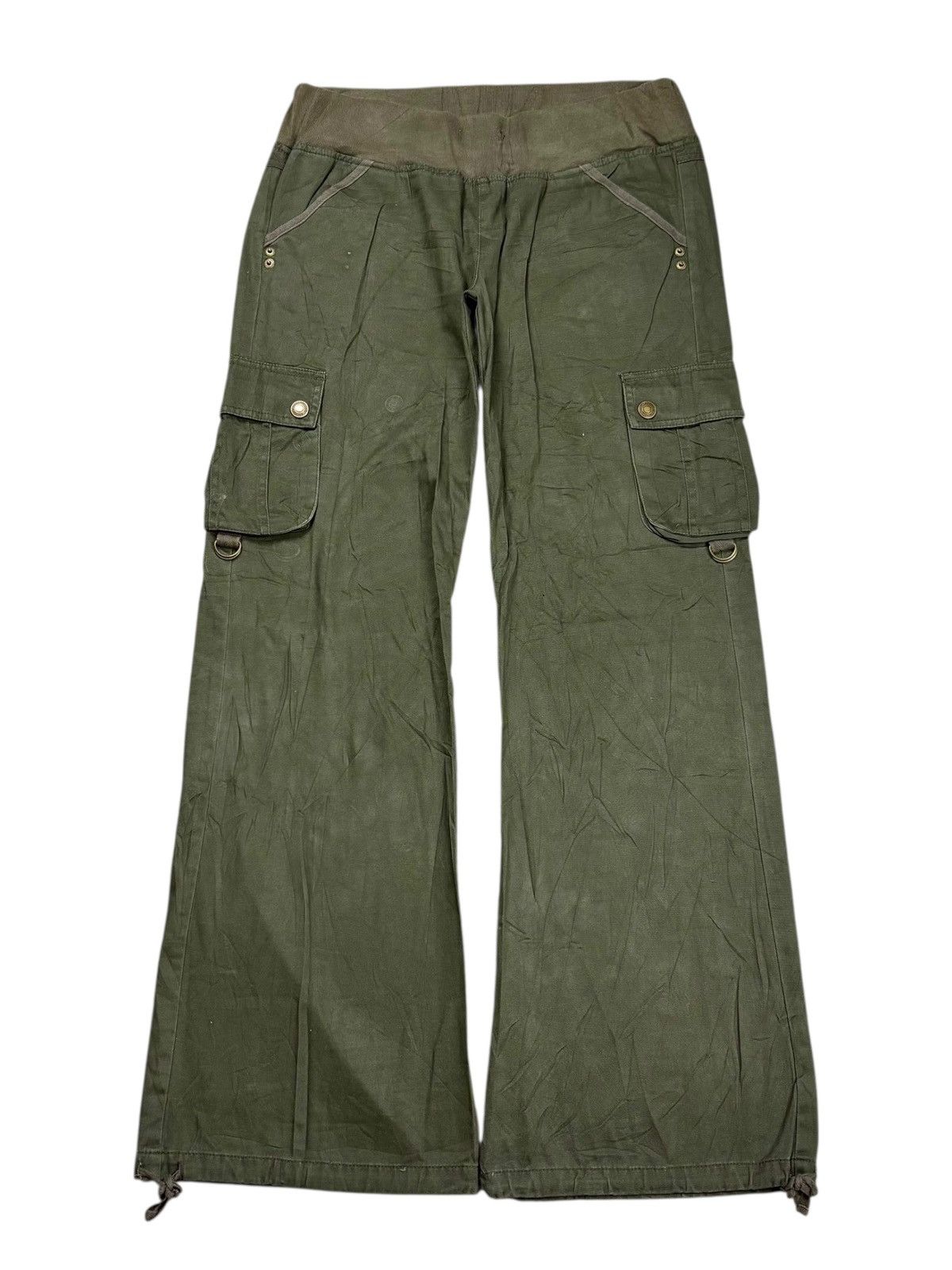 GOA 2000s Goa Style by U.T.D - Apocalypse Easy Flared Pants Size US 29 - 1 Thumbnail