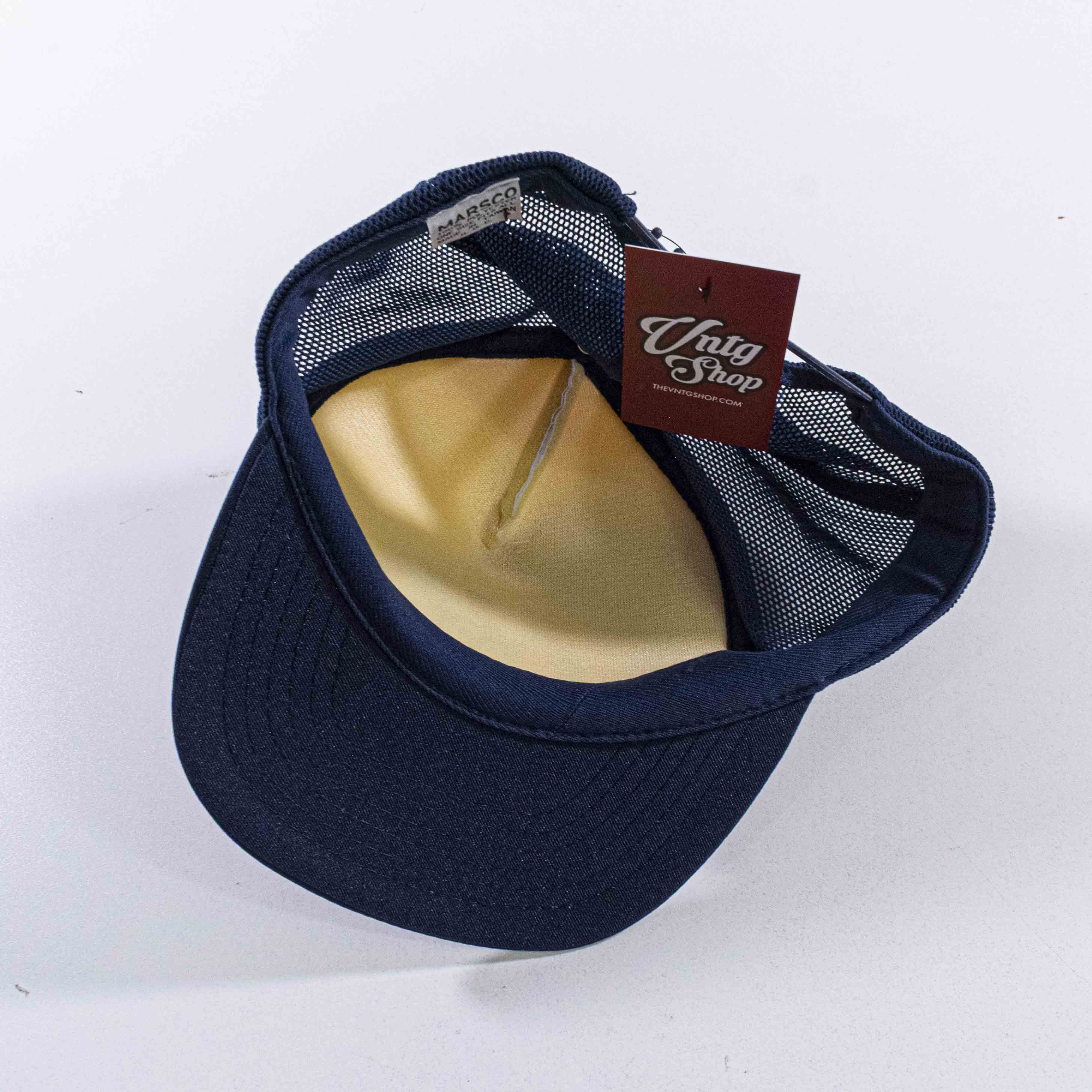Vintage VTG The Palm Beaches Florida Mesh Trucker Hat 80s Snapback Size ONE SIZE - 7 Thumbnail