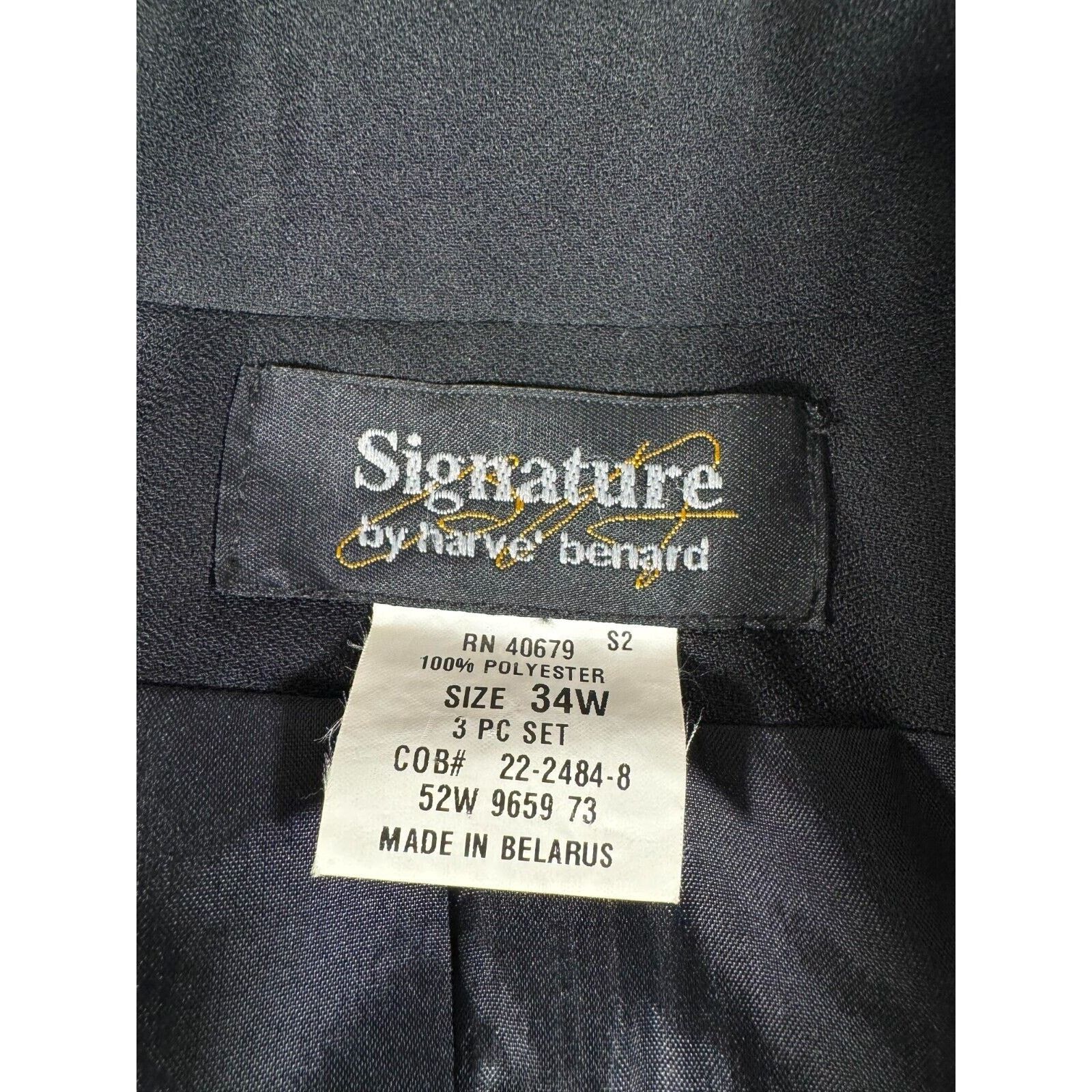 Other Signature By Harve Benard Blazer Womens 34W Plus Office 80s Size ONE SIZE - 4 Thumbnail