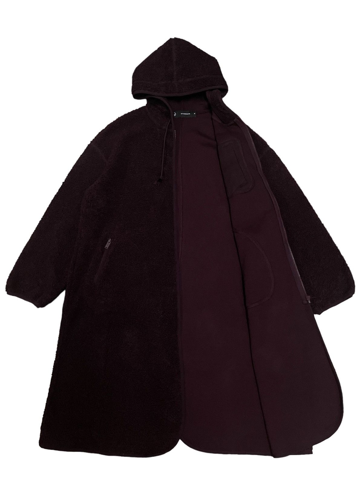 GU × Undercover Vintage GU x Undercover Sherpa Fleece Hoodie Jacket Size US M / EU 48-50 / 2 - 2 Thumbnail
