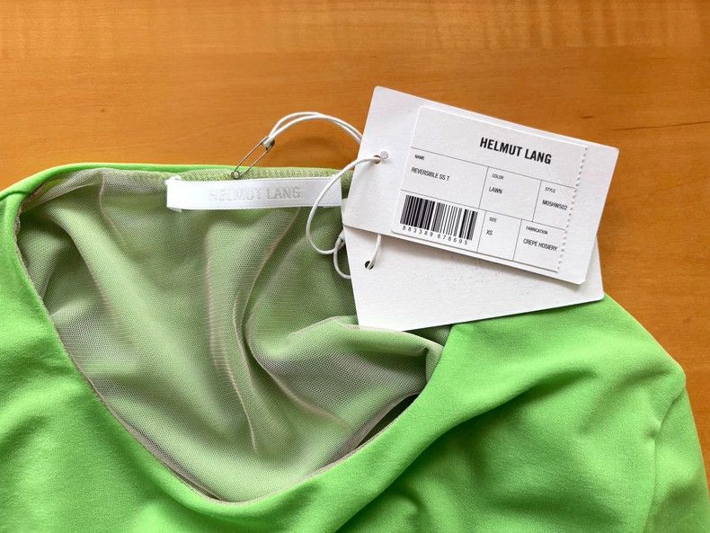Helmut Lang HELMUT LANG The woman wore an asymmetrical short-sleeved T Size XS / US 0-2 / IT 36-38 - 5 Thumbnail