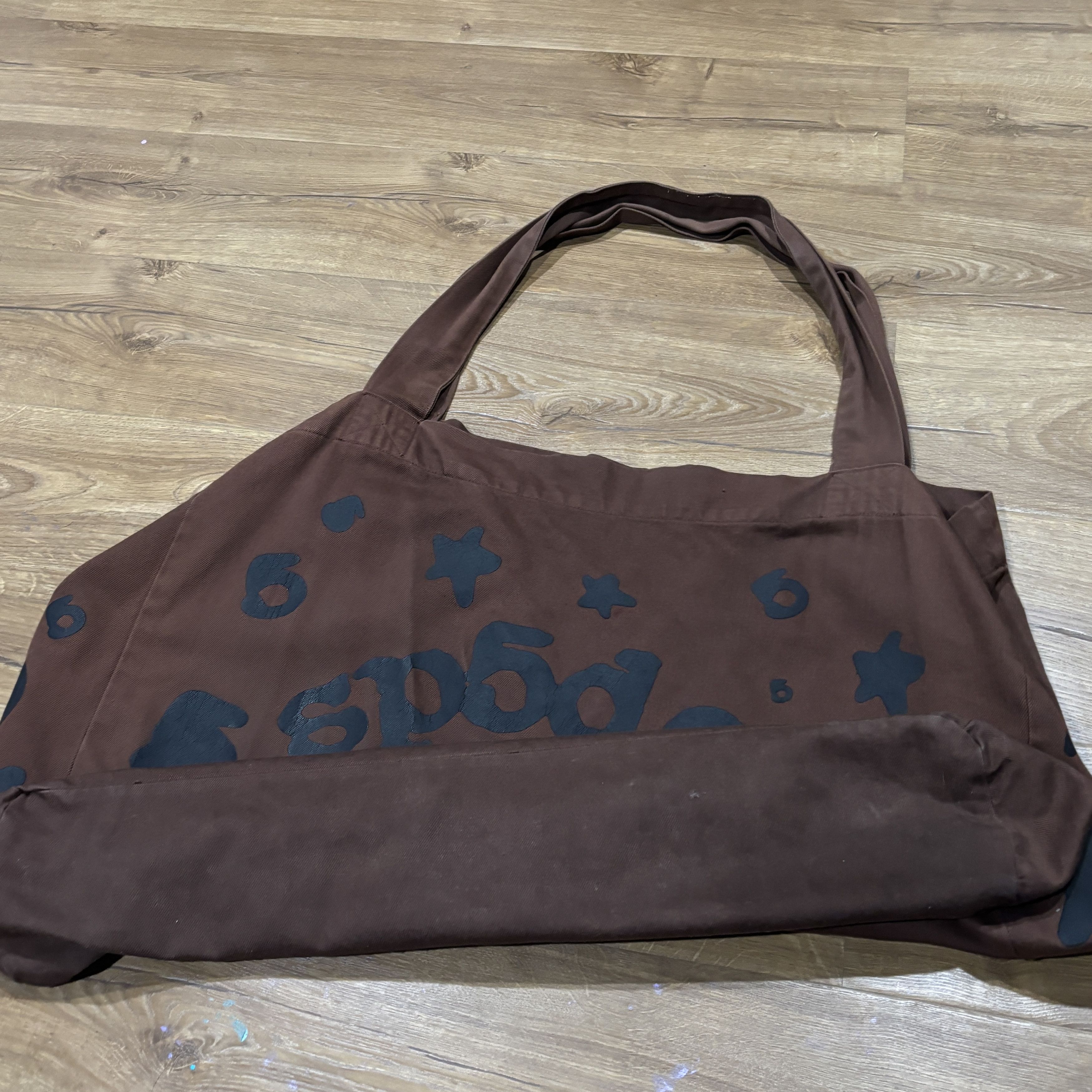 Sp5der SP5DER Worldwide Brown Large Tote Bag Size ONE SIZE - 3 Thumbnail