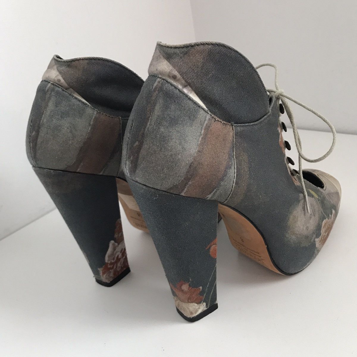 Opening Ceremony × Rodarte Rodarte Open Ceremony Platform Heel Bootie Womens 8 Size US 8 / IT 38 - 4 Thumbnail