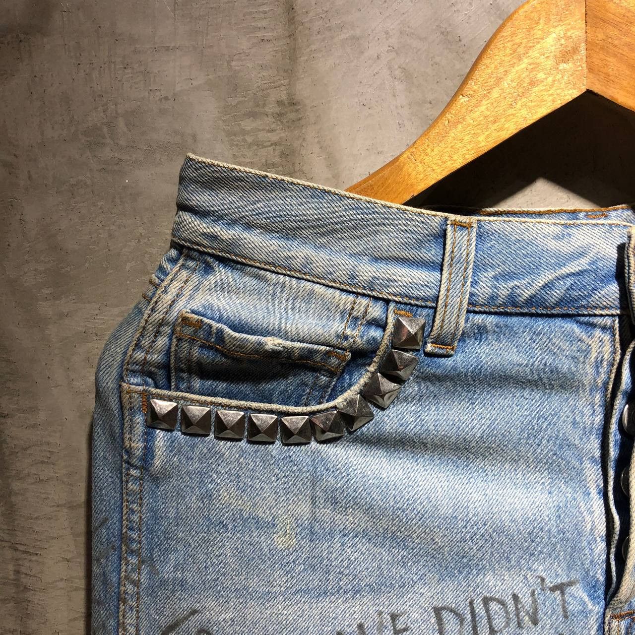 Gucci Gucci FW17 Punk Scribble denim pants Size US 28 / EU 44 - 12 Thumbnail