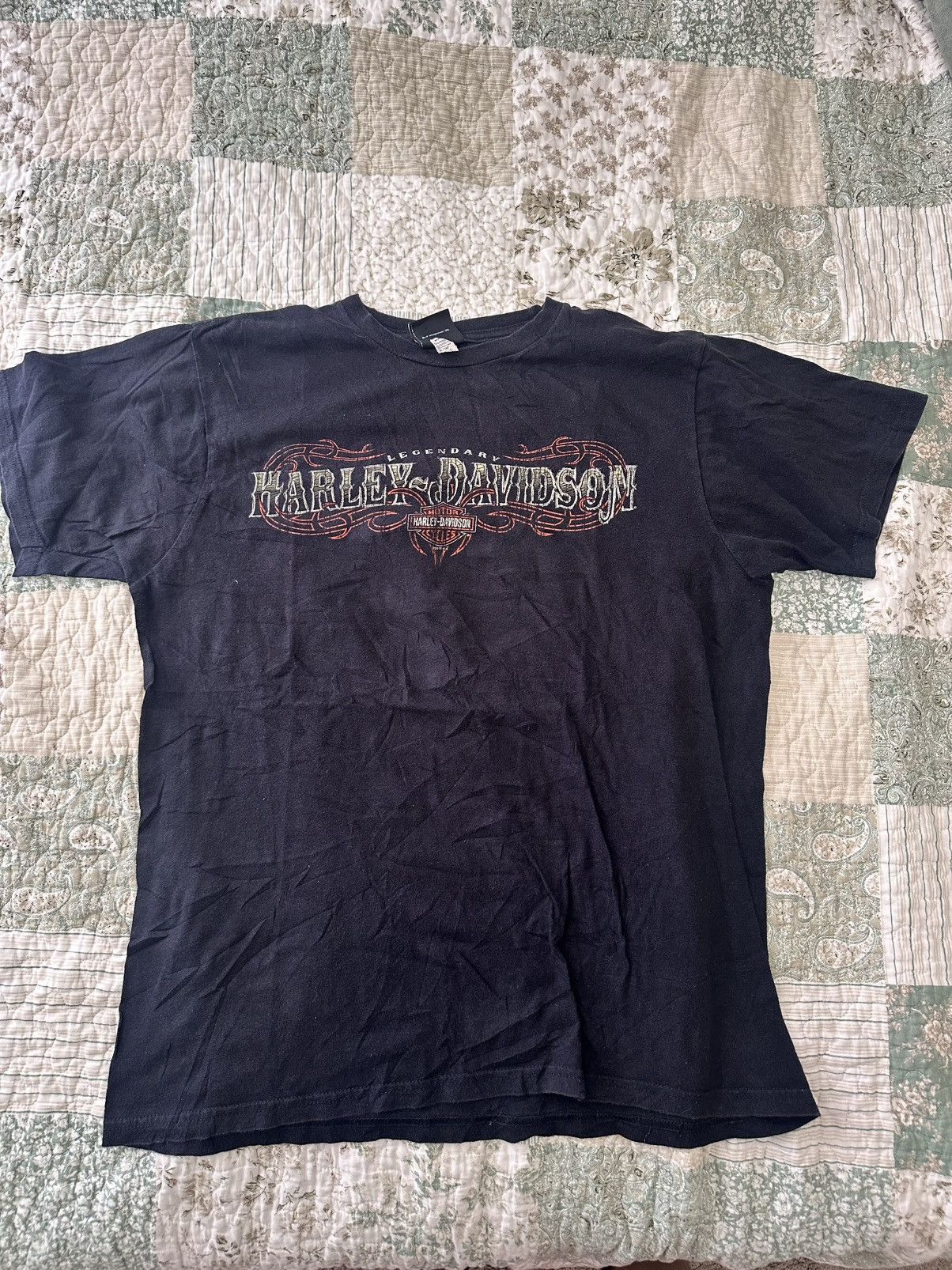 Harley Davidson Vintage Harley Davidson DuBuis Size US L / EU 52-54 / 3 - 1 Thumbnail