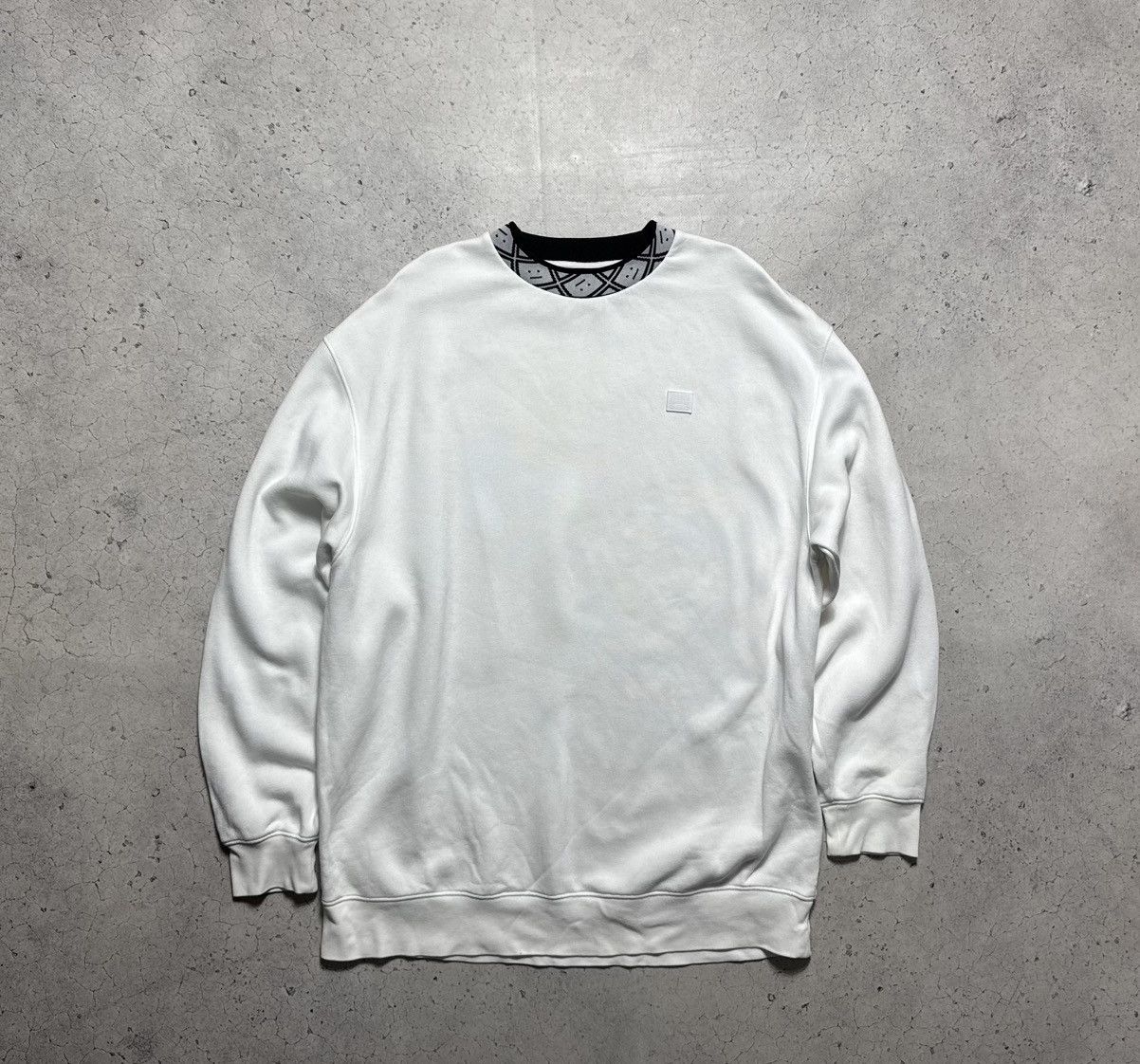 Acne Studios Acne Studios White Sweatshirt Luxury Size M Size US M / EU 48-50 / 2 - 1 Thumbnail