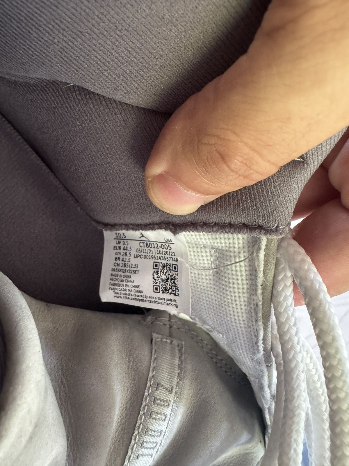 Jordan Brand Jordan 11 Cool Grey (2021) Size US 10.5 / EU 43-44 - 6 Thumbnail