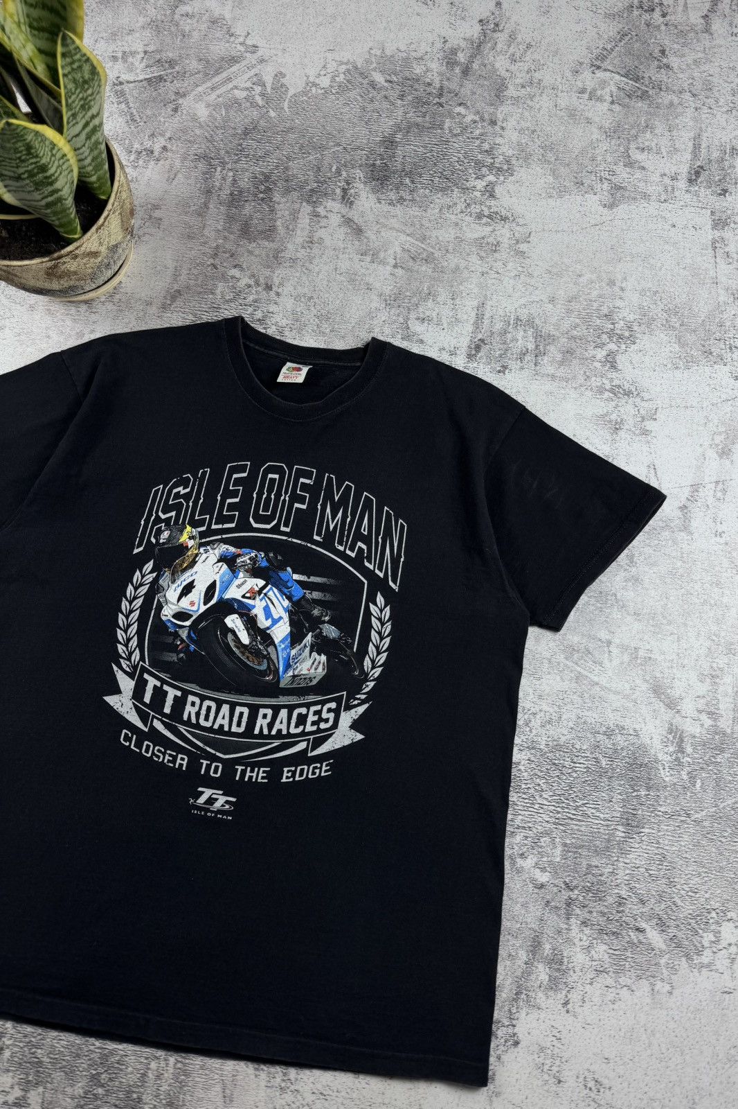 Other ISLE OF MAN Honda Bike 90S Delray Formula 1 T Shirt Tee Size US XL / EU 56 / 4 - 5 Thumbnail