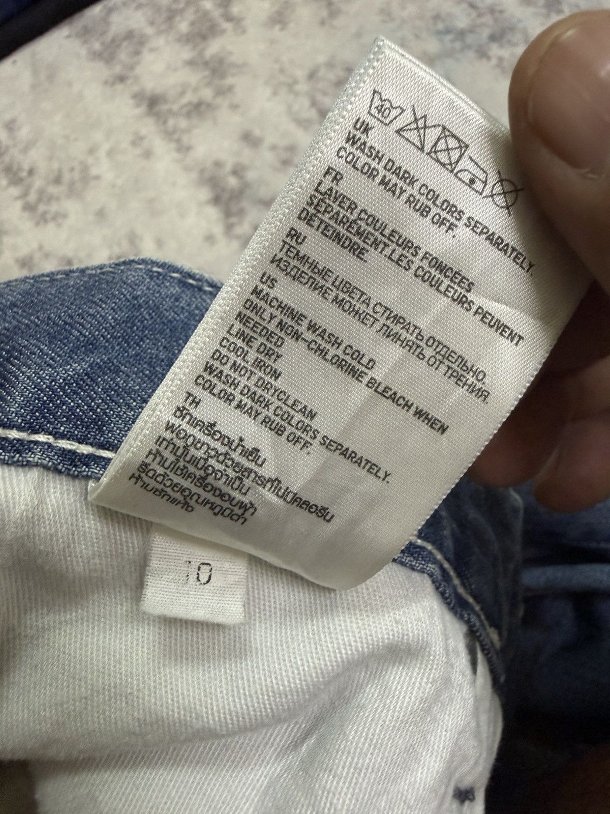 Uniqlo UNIQLO UJ SHORT CUT DENIM JEANS PANTS Size US 30 / EU 46 - 11 Thumbnail