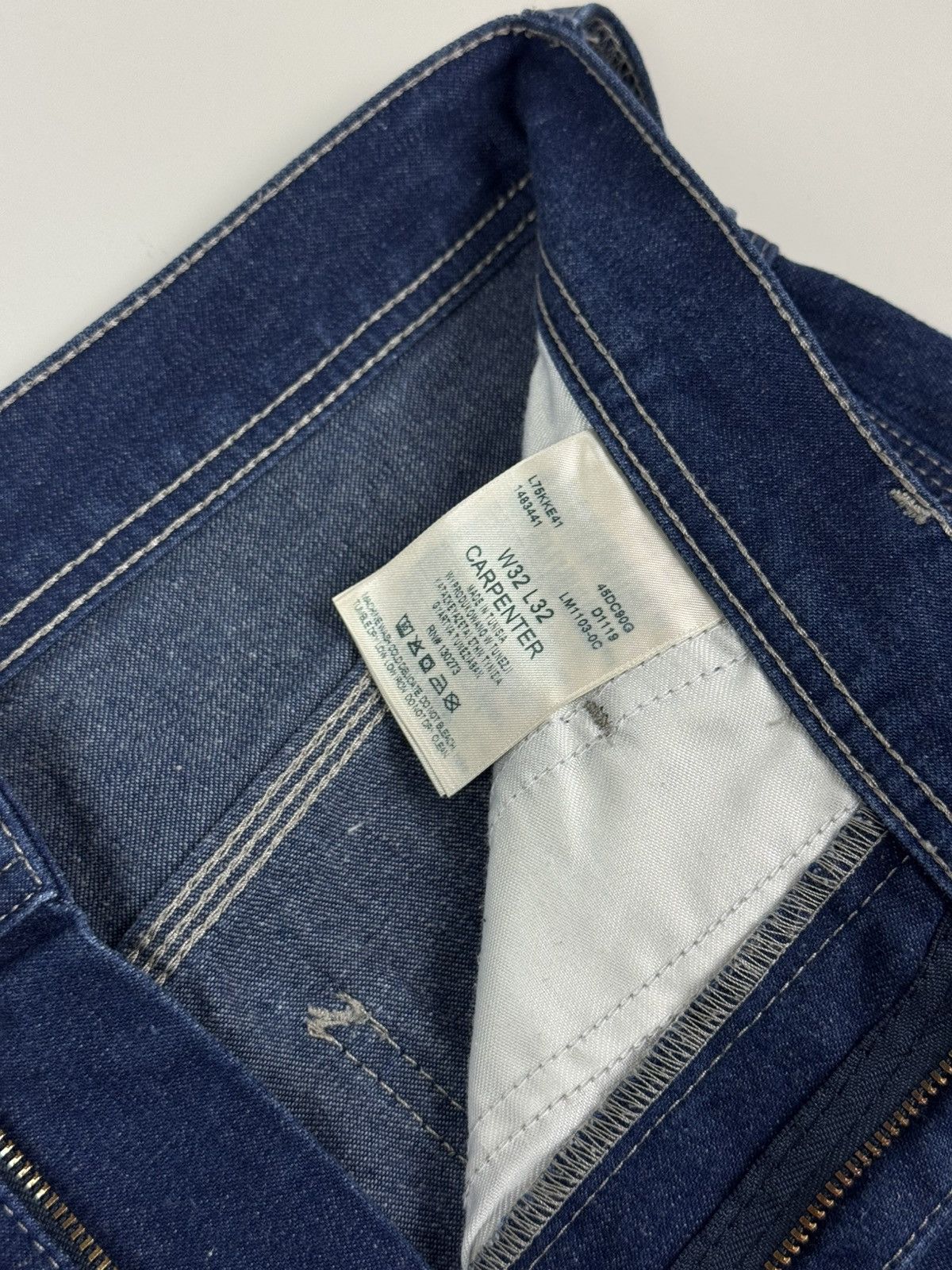 Lee Lee Carpenter Denim Workwear Jeans Pants Size US 32 / EU 48 - 10 Thumbnail