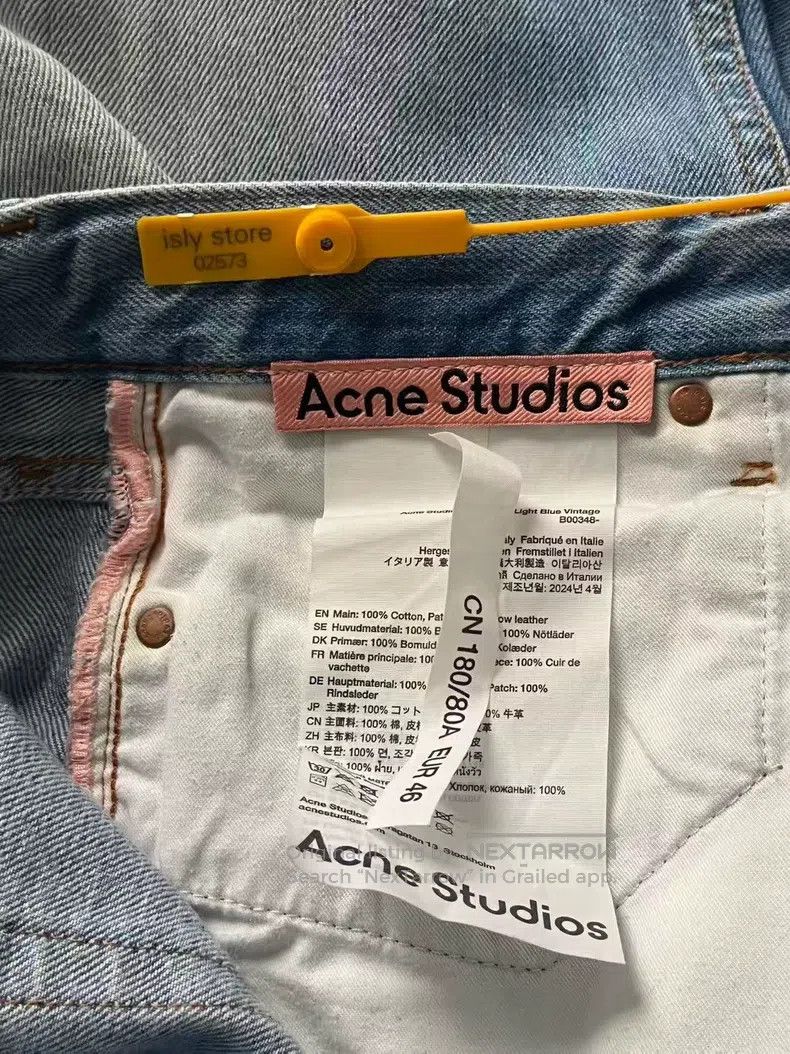 Acne Studios Acne Studios Denim series loose fit clean vintage cotton s Size 30" / US 8 / IT 44 - 5 Thumbnail