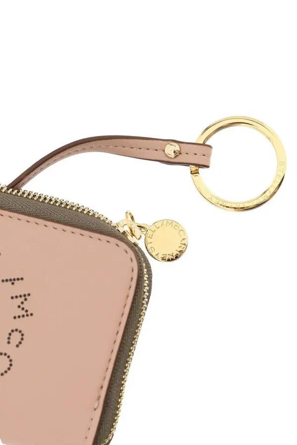 Stella McCartney o1s22i1n1024 Size: OS / Logo Card Holder in Pink Size ONE SIZE - 4 Thumbnail