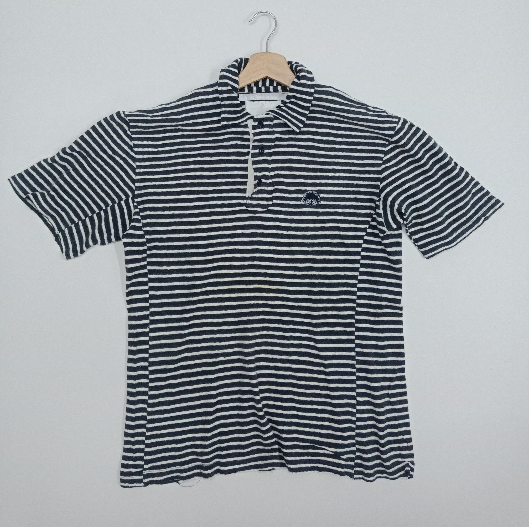 White Mountaineering Stripes Polo #D