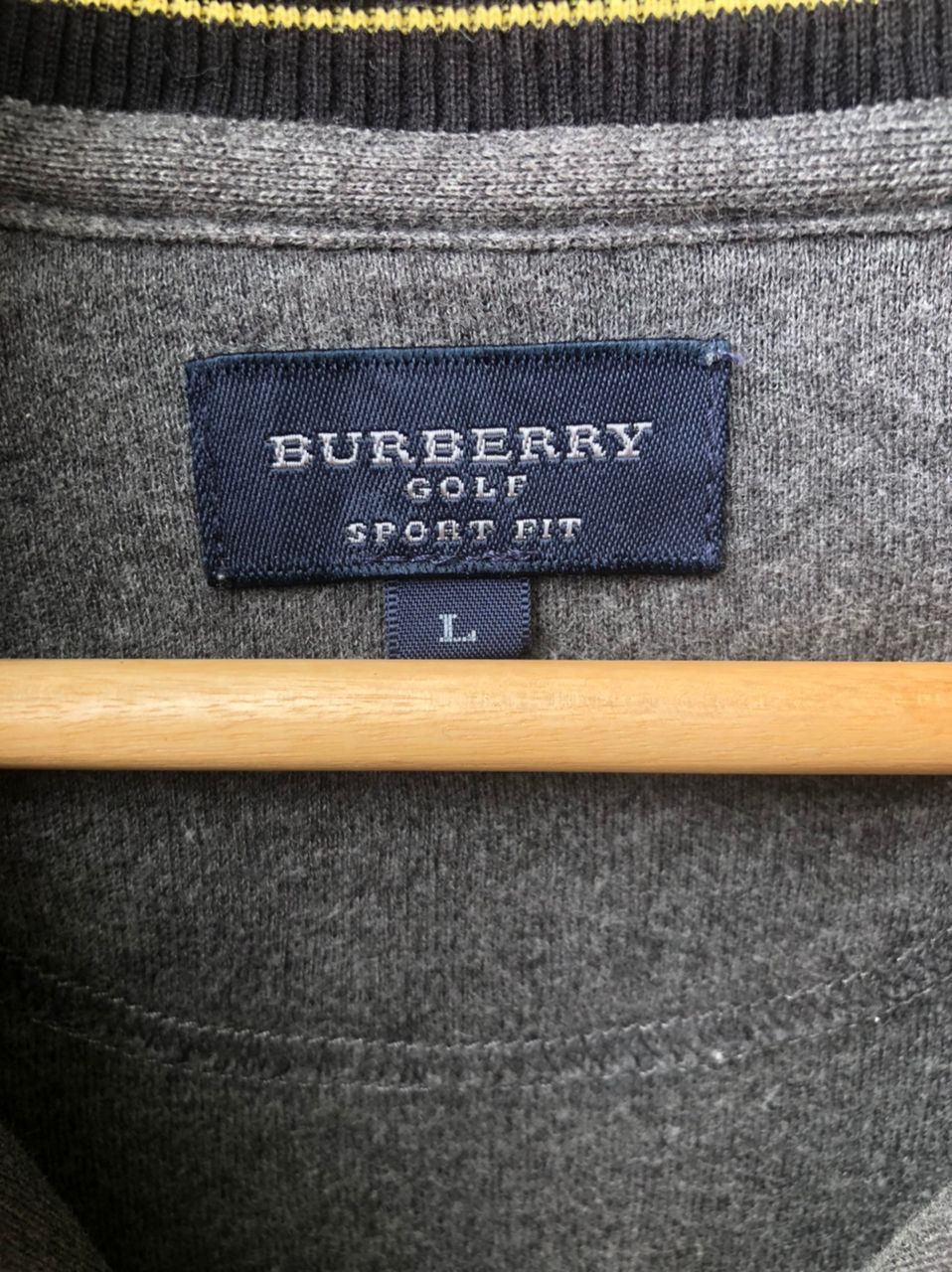 Burberry × Vintage Vintage Burberry Golf Knit Sweater Size US L / EU 52-54 / 3 - 3 Thumbnail