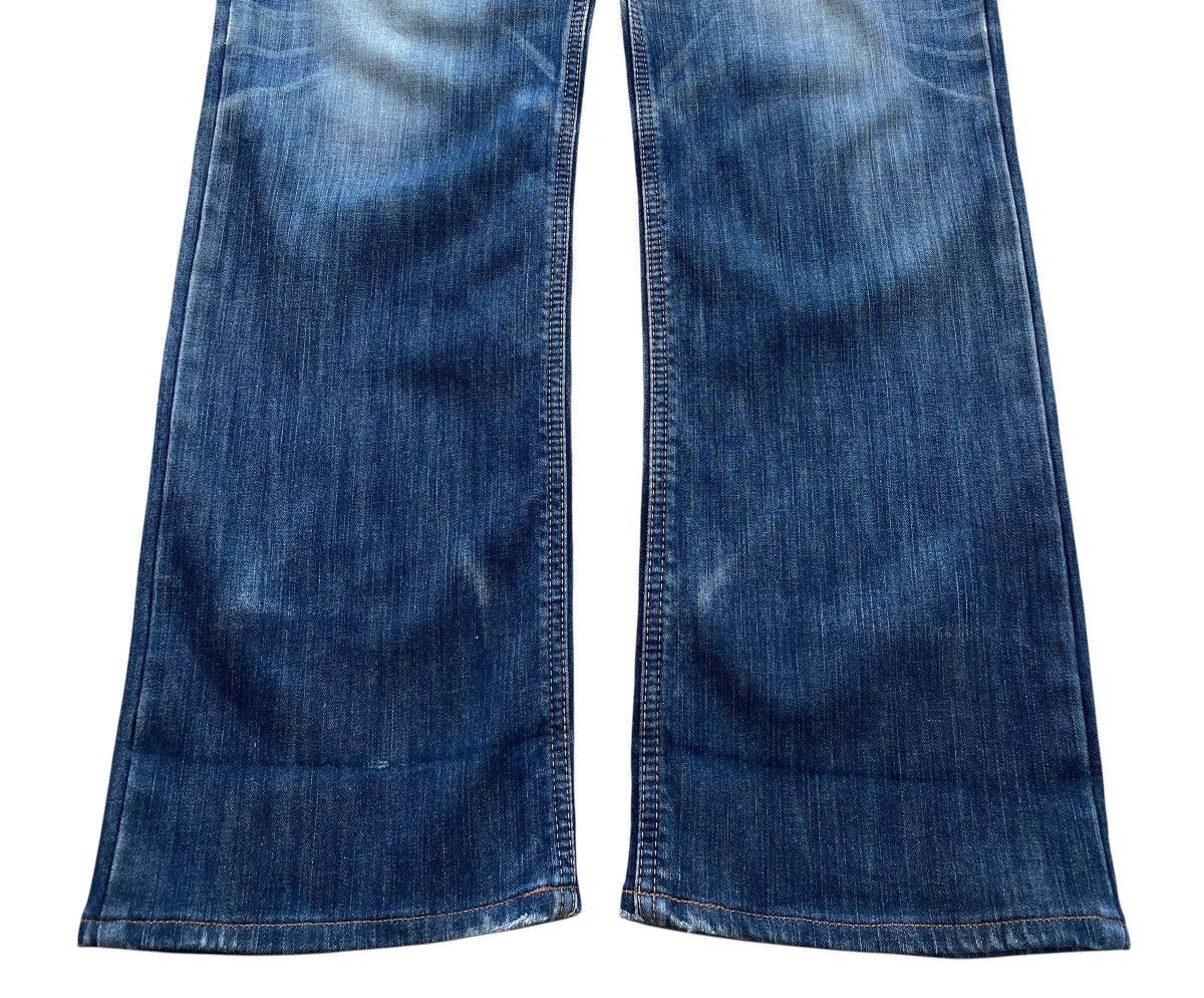Edwin Edwin Faded Wash Whiskered Straight Leg Jeans Style Size US 36 / EU 52 - 5 Thumbnail