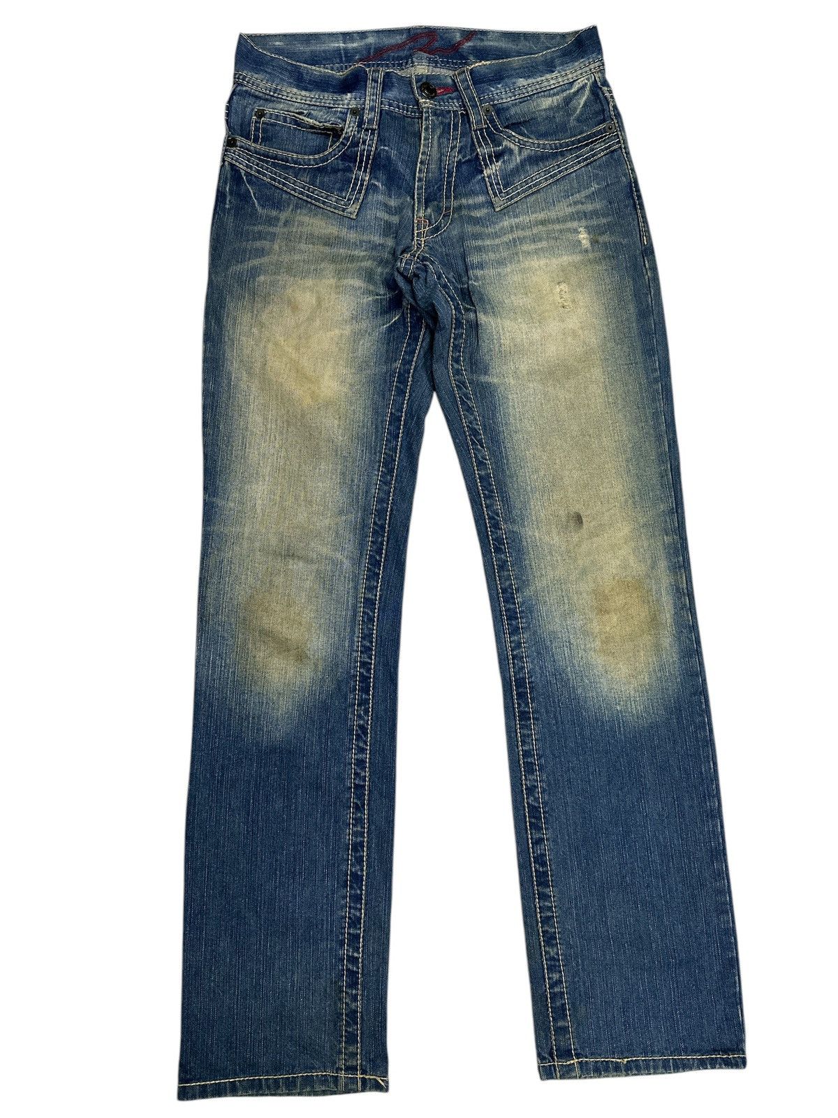 If Six Was Nine Faded Blue denim Acros international Studed pocket . Size US 31 - 1 Thumbnail