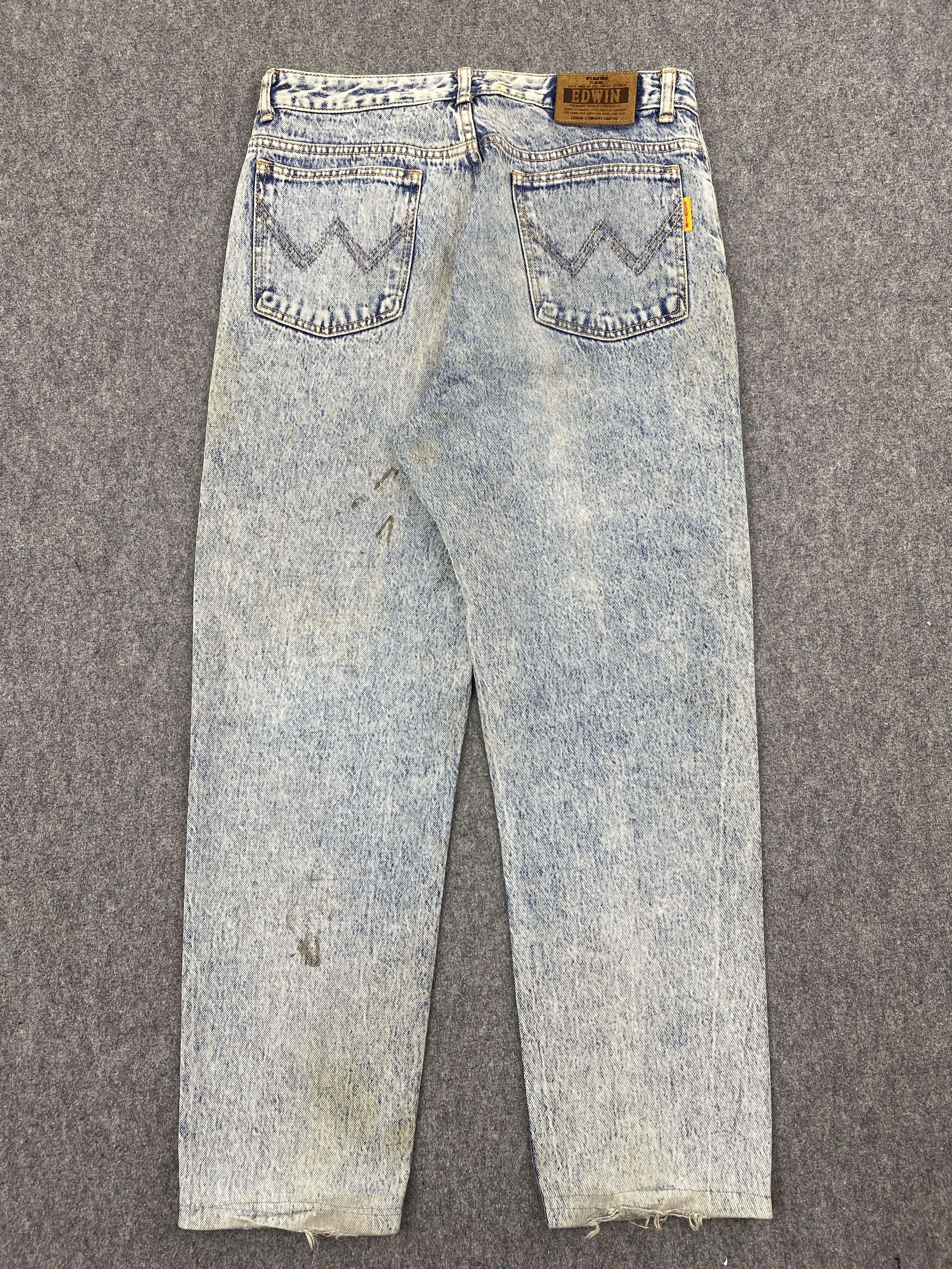Edwin Vintage Edwin Acid Washed Jeans DP2821 Size US 32 / EU 48 - 3 Thumbnail
