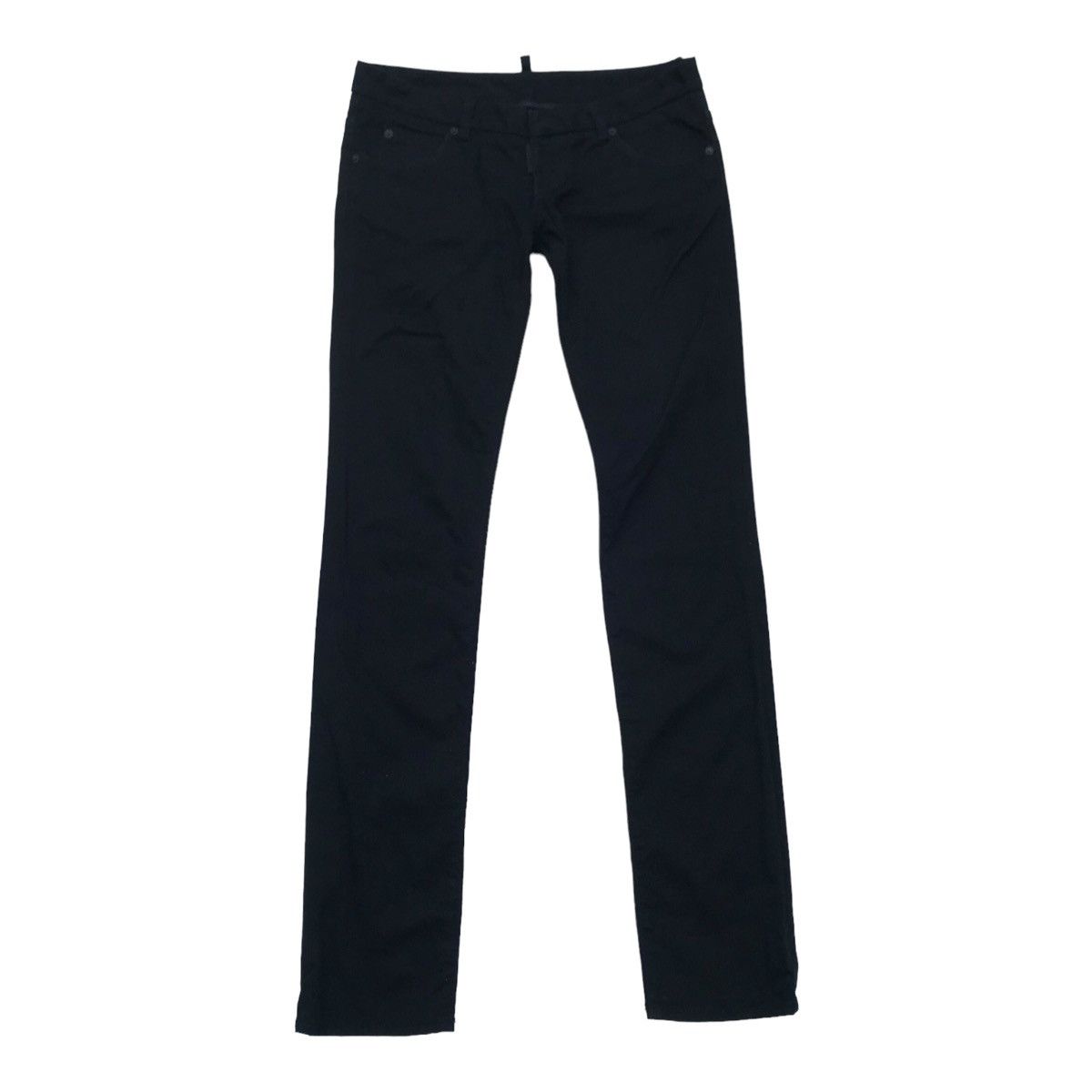 Dsquared2 Dsquared2 Women Black Skinny Pants Size 32" / US 10 / IT 46 - 1 Thumbnail