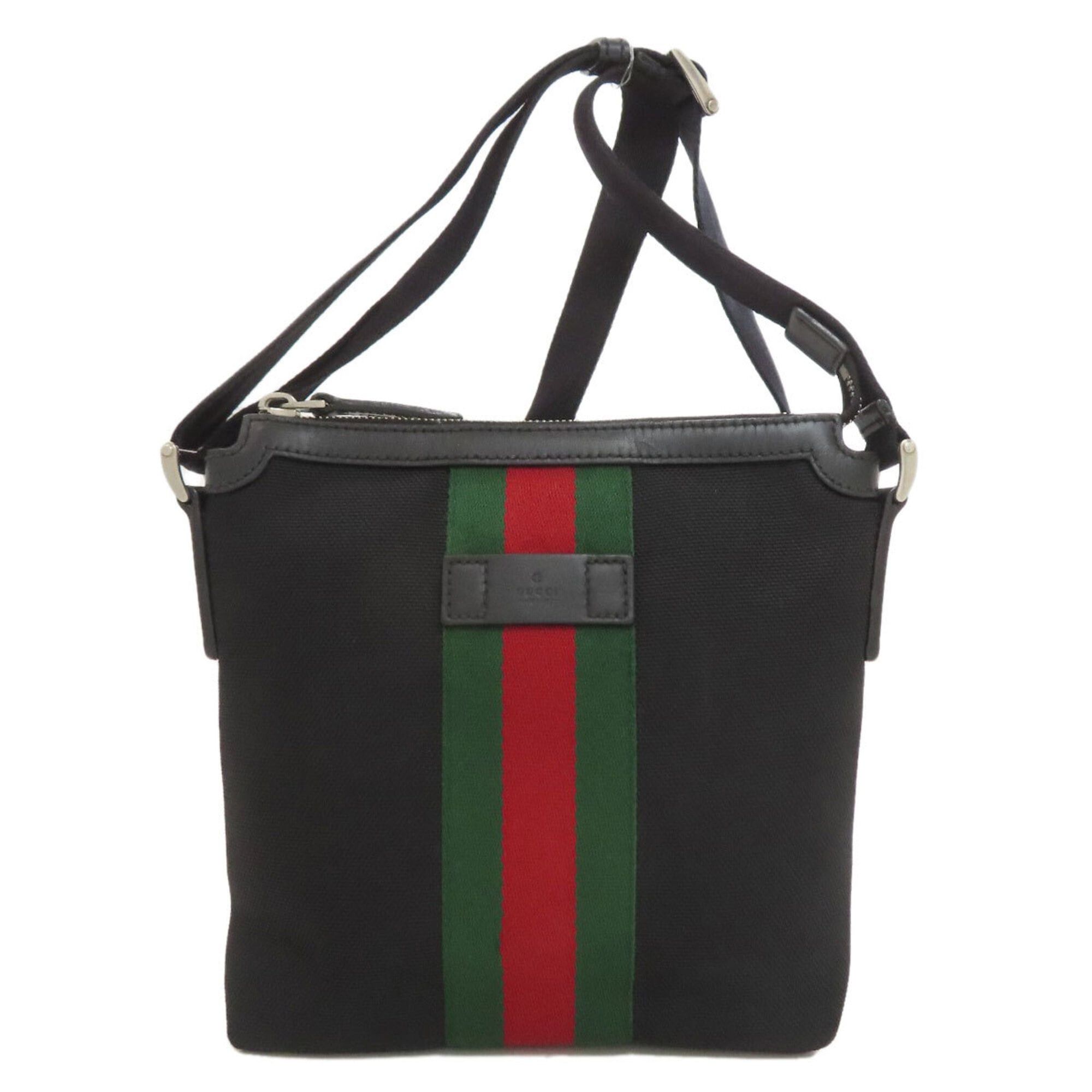 Gucci Gucci 631195 Outlet Sherry Line Shoulder Bag Canvas Women's GUCCI Size ONE SIZE - 1 Thumbnail