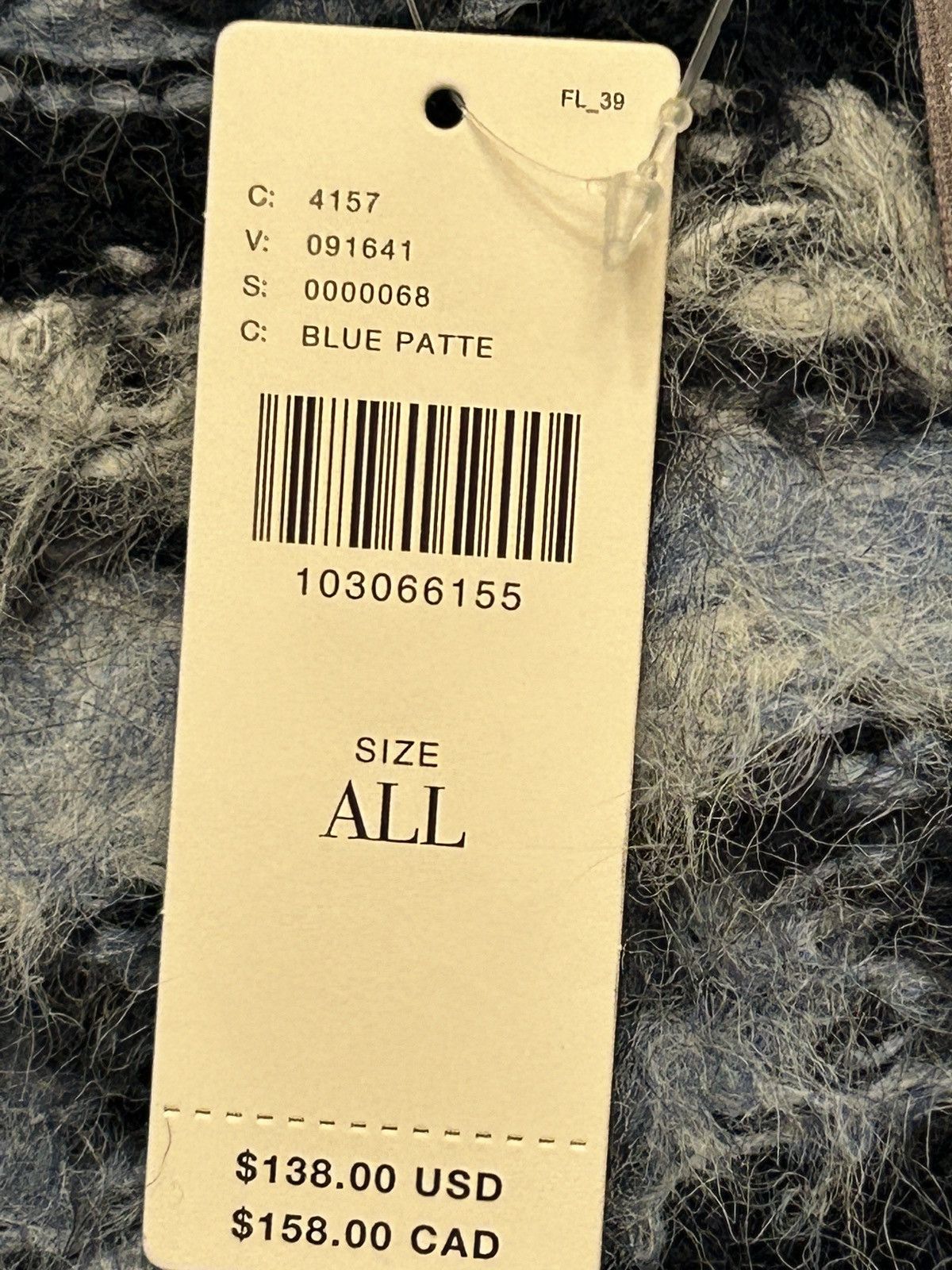 Anthropologie Anthropologie Blue Bling Fair Isle Cropped Sweater Rhineston Size ONE SIZE - 7 Thumbnail