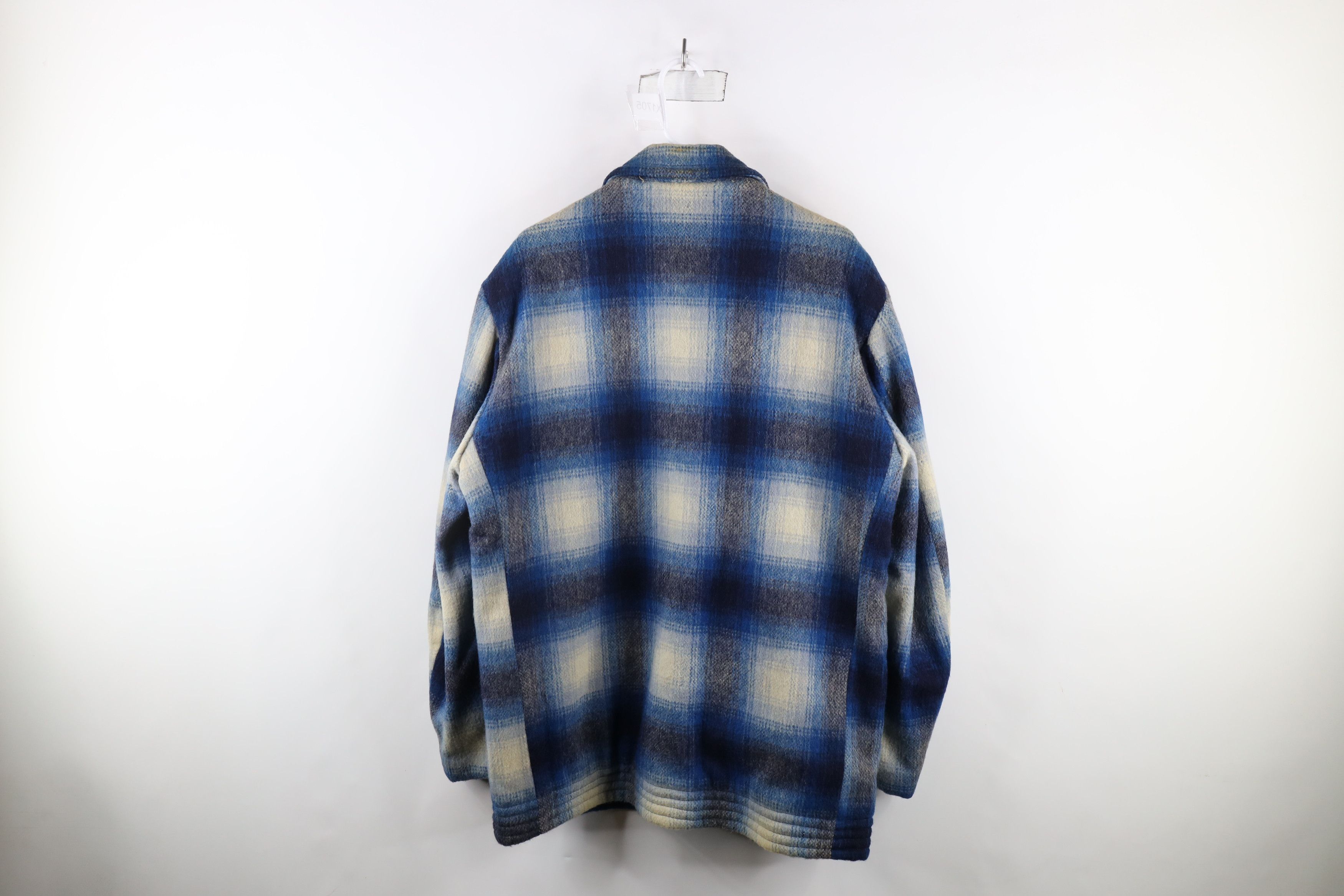 Vintage Vintage 50s 60s Rockabilly Quilted Wool Mackinaw Jacket USA Size US M / EU 48-50 / 2 - 13 Thumbnail