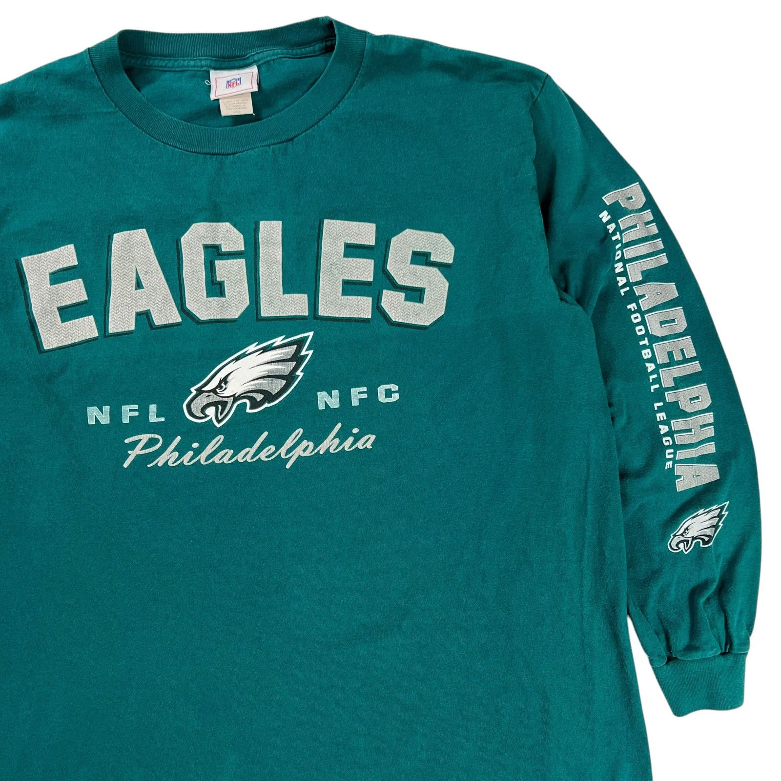 NFL × Vintage Vintage Y2K Philadelphia Eagles long sleeve print shirt (L) Size US L / EU 52-54 / 3 - 3 Thumbnail