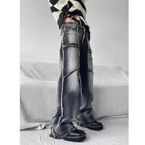 Japanese Brand Gothic Baggy Jeans Size US 32 / EU 48 - 4 Thumbnail