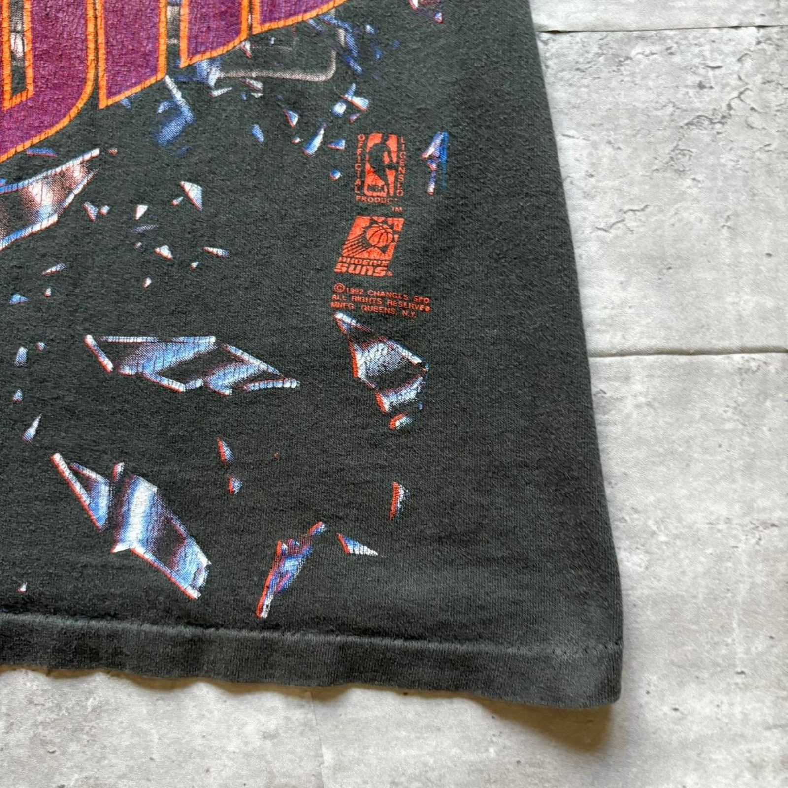 Anvil Vintage 1990s phoenix suns shattered Size US XL / EU 56 / 4 - 4 Thumbnail
