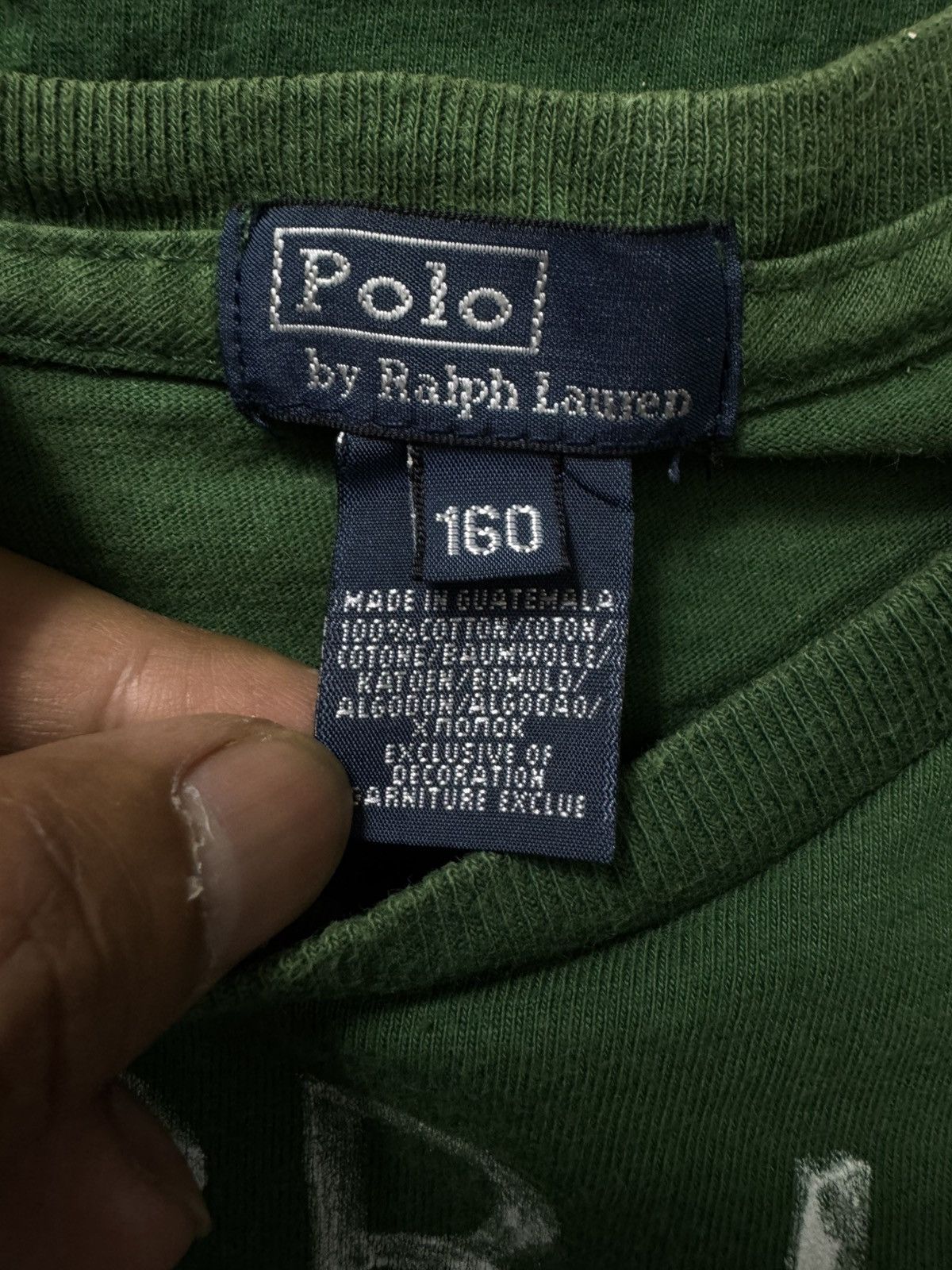 Polo Ralph Lauren Vintage Polo Ralph Lauren tshirt Size US S / EU 44-46 / 1 - 4 Thumbnail