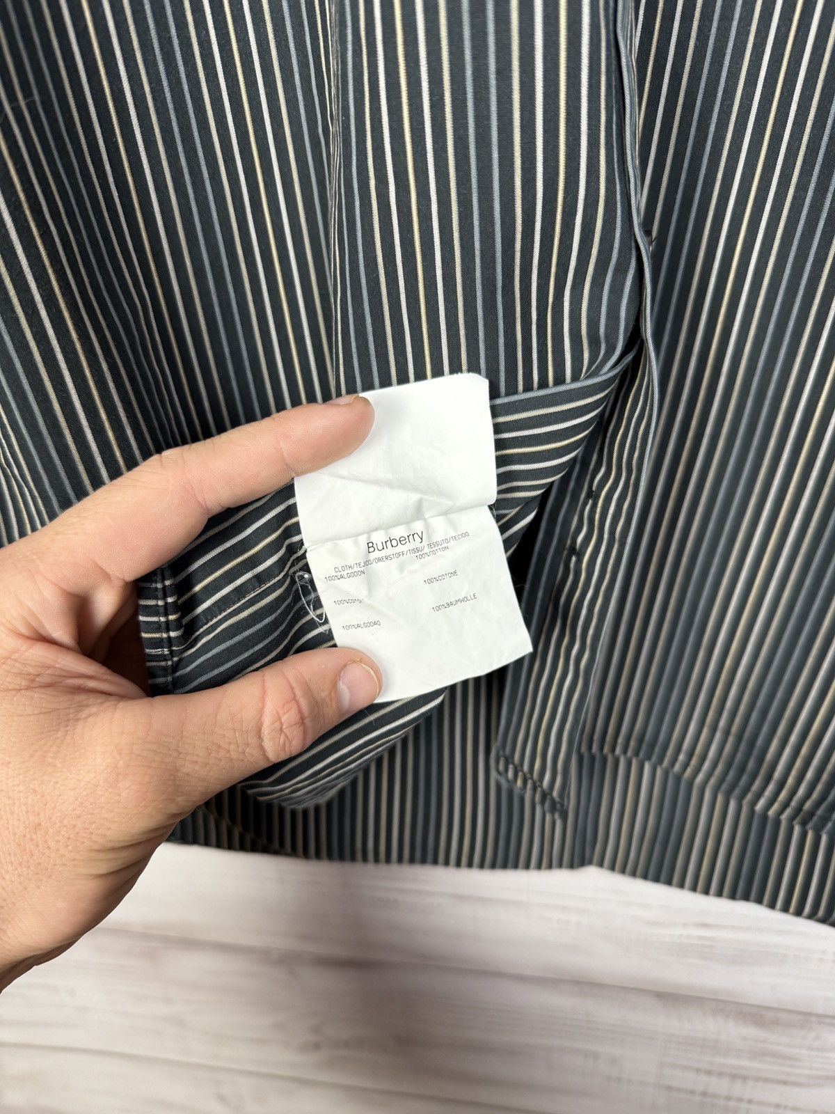 Burberry Vintage Burberry Striped Shirt Size US S / EU 44-46 / 1 - 12 Thumbnail