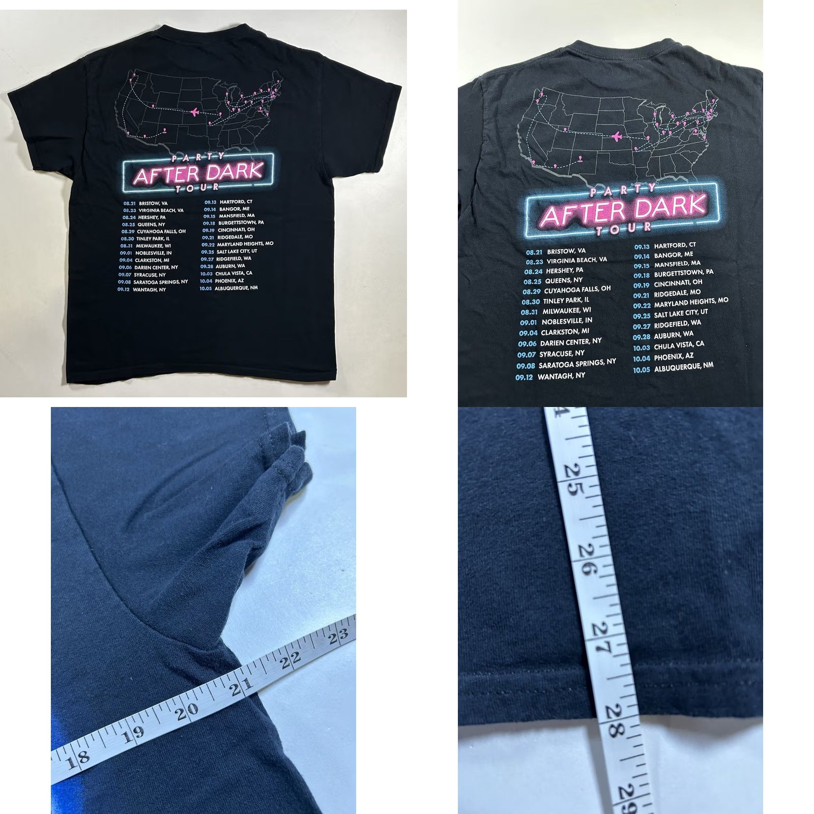 Vintage Pitbull Party After Dark Tour 2024 Concert Music Shirt Size Large Timeless Miami Size US L / EU 52-54 / 3 - 8 Thumbnail
