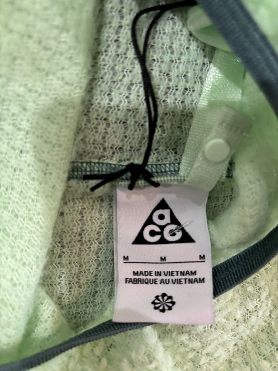 Nike ACG Nike Hoodie ACG Wolf Lichen Mid-Layer Top Green (DV9426-376) Size US M / EU 48-50 / 2 - 5 Thumbnail