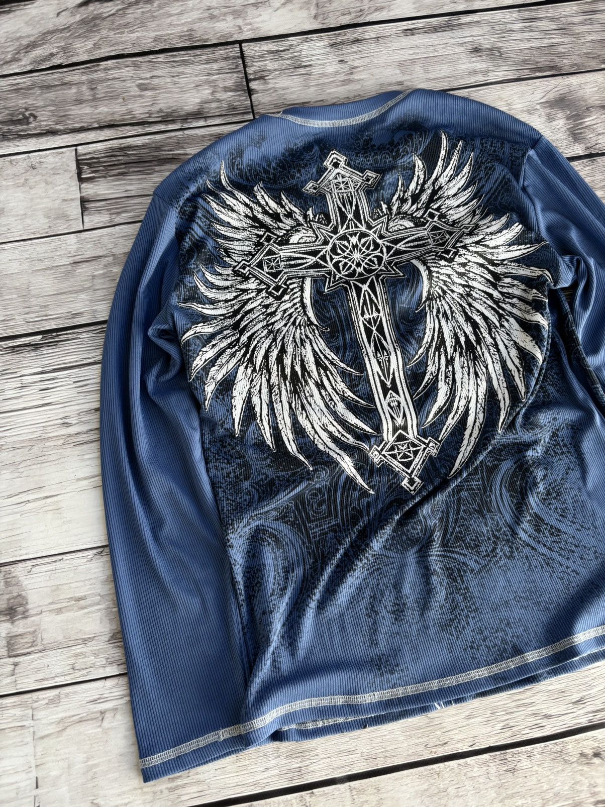 Hysteric Glamour Opium Y2K skeleton archive mesh jean paul gautier type tee Size US S / EU 44-46 / 1 - 5 Thumbnail