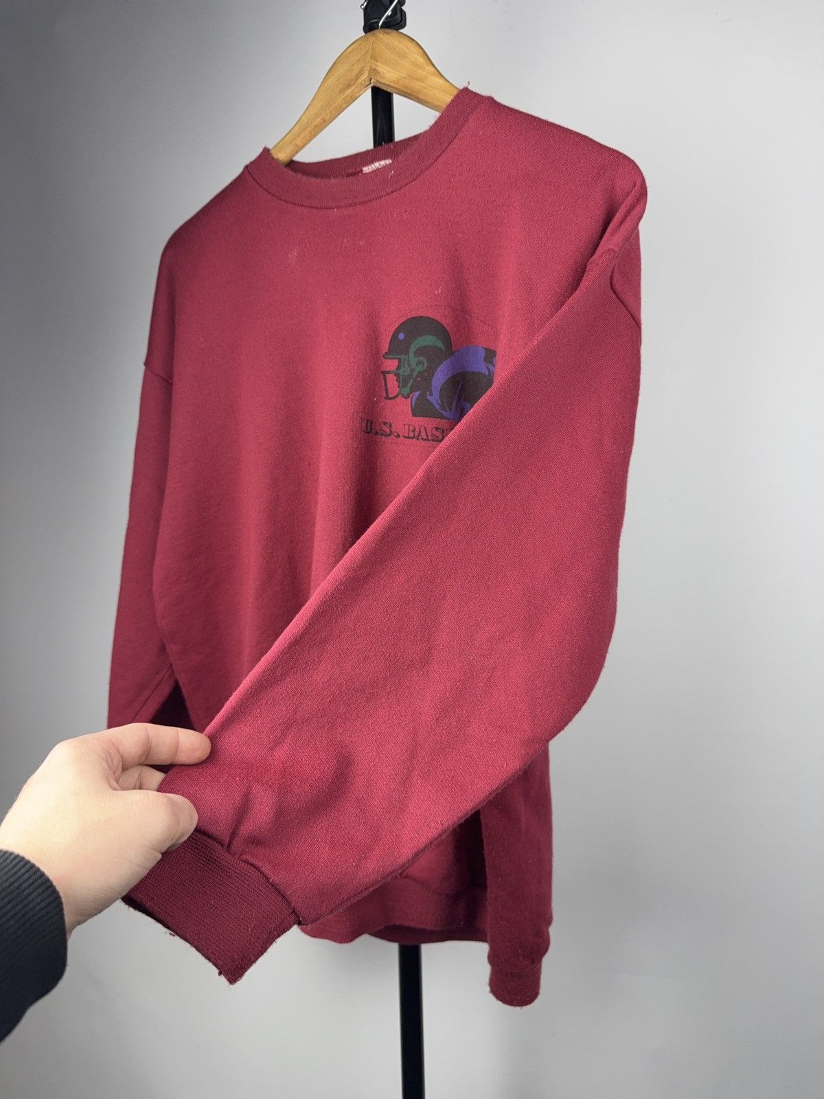 Vintage Retro Vintage U.S. Baseball 80s Sports Graphic Crewneck Size US M / EU 48-50 / 2 - 7 Thumbnail