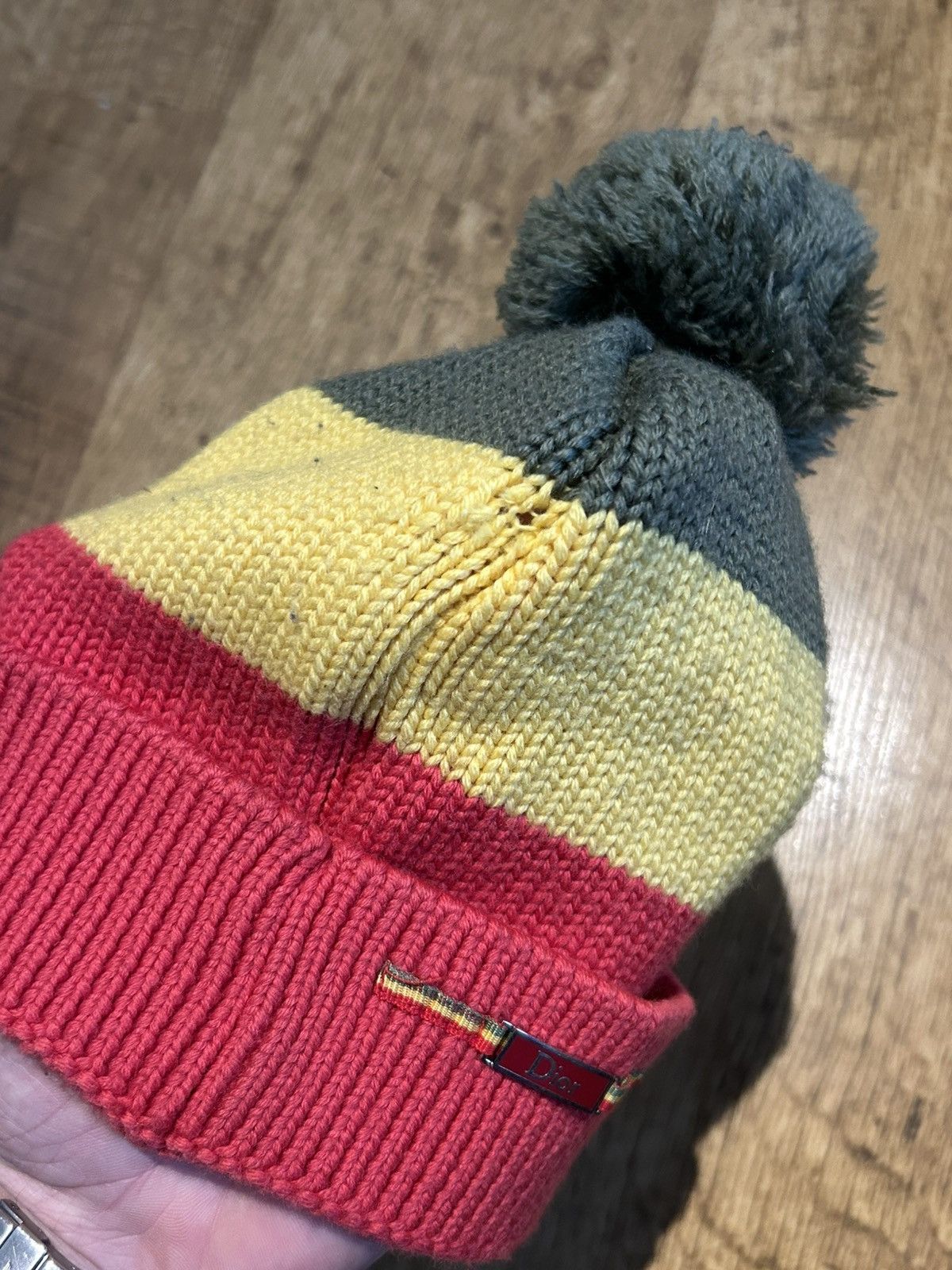 Dior Vintage Christian Dior Rasta beanie/bobble hat Size 10A Size ONE SIZE - 5 Thumbnail