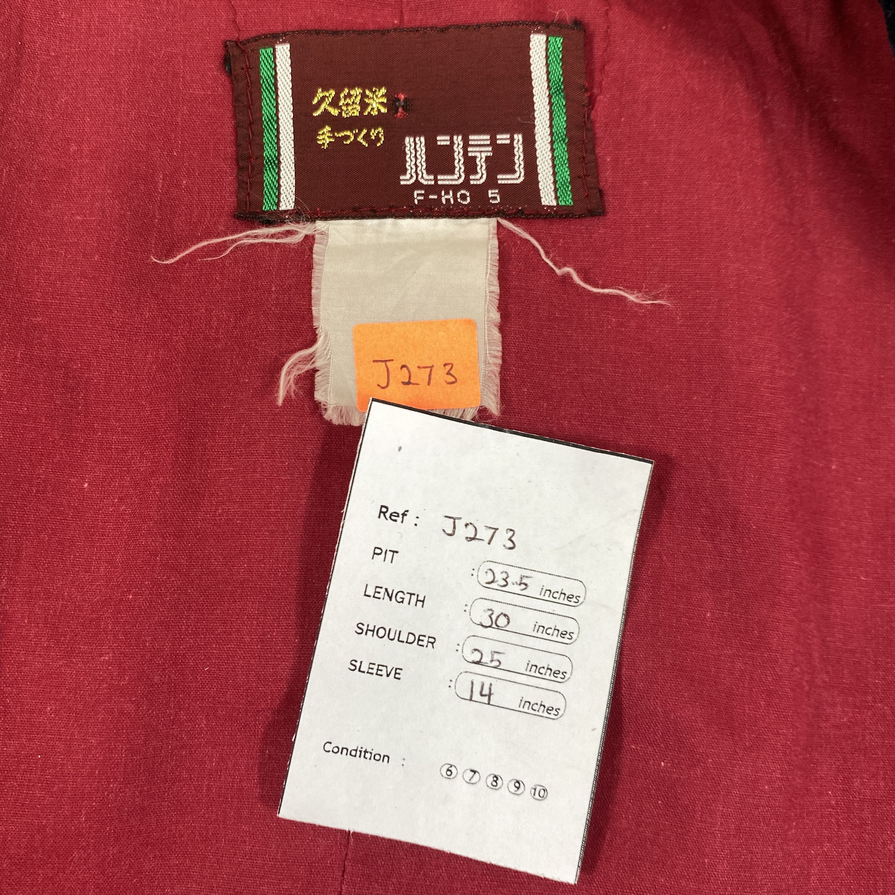 Japanese Brand Vintage Japanese Padded Plaid Japanese Kimono -J273 Size US L / EU 52-54 / 3 - 6 Thumbnail