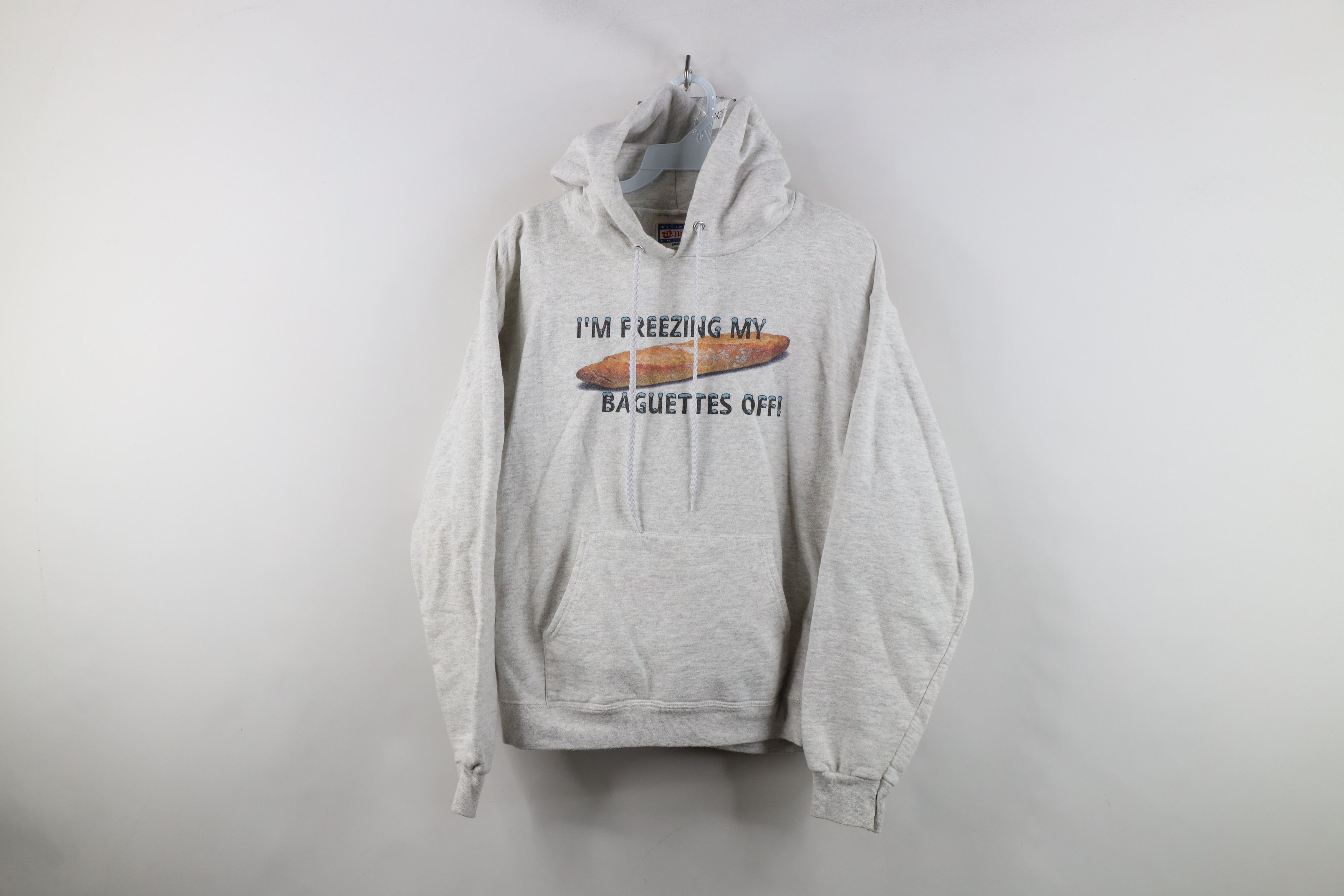 Vintage Vintage Streetwear My Baguettes Off Hoodie Sweatshirt Size S / US 4 / IT 40 - 1 Thumbnail