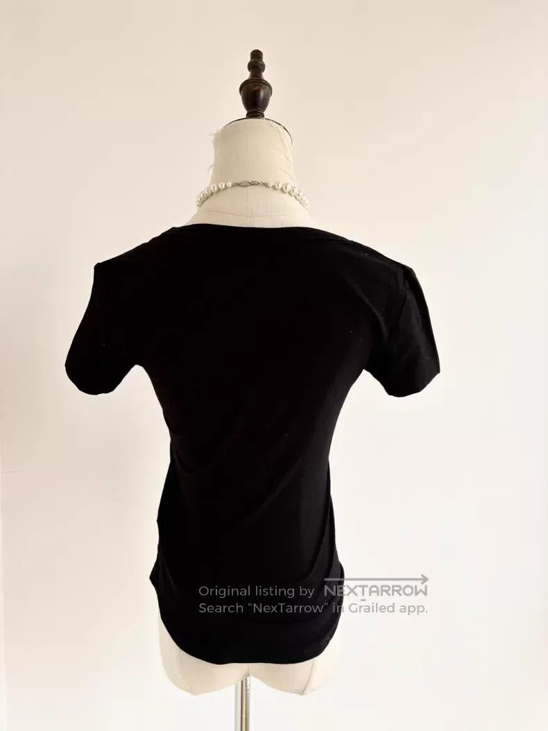 Vivienne Westwood Vivienne Westwood Vintage Black Large Saturn Short Sleeve Size M / US 6-8 / IT 42-44 - 5 Thumbnail