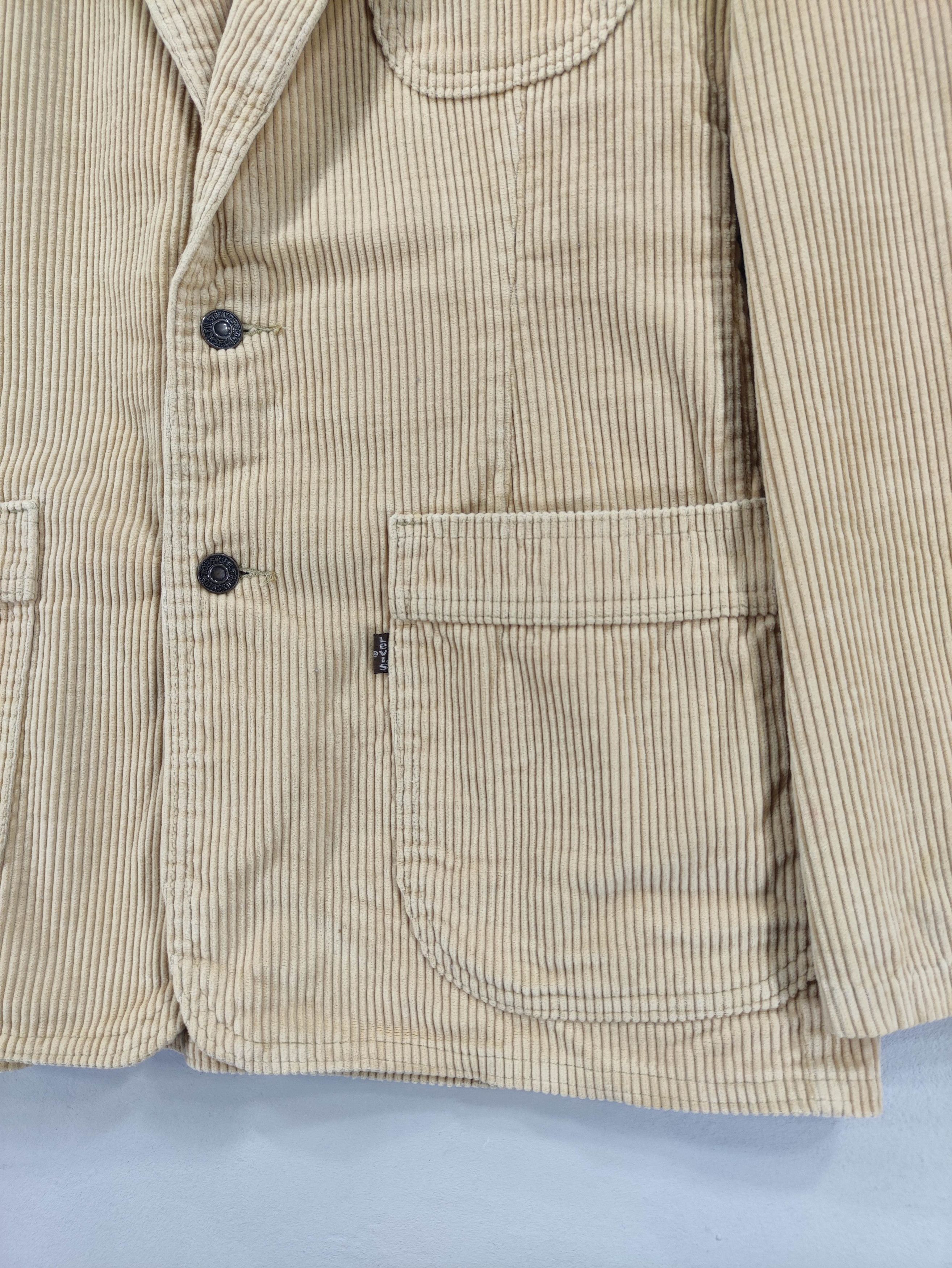 Levi's Vintage 70's Levi's Corduroy Coat Chore Jacket Size US M / EU 48-50 / 2 - 2 Thumbnail
