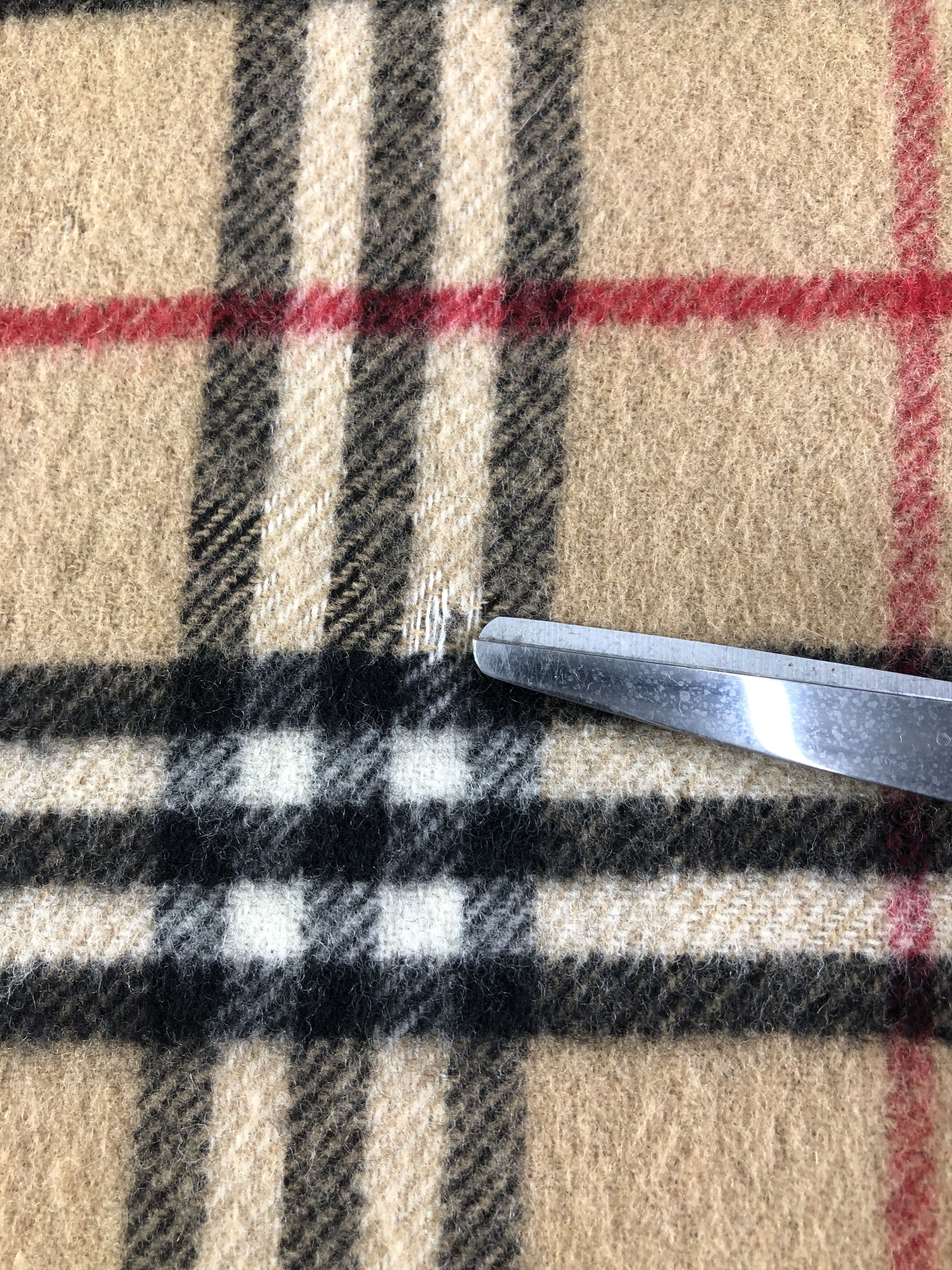 Burberry Burberrys Lambswool Scarf / Muffler / Neckwear SS1320 Size ONE SIZE - 6 Thumbnail
