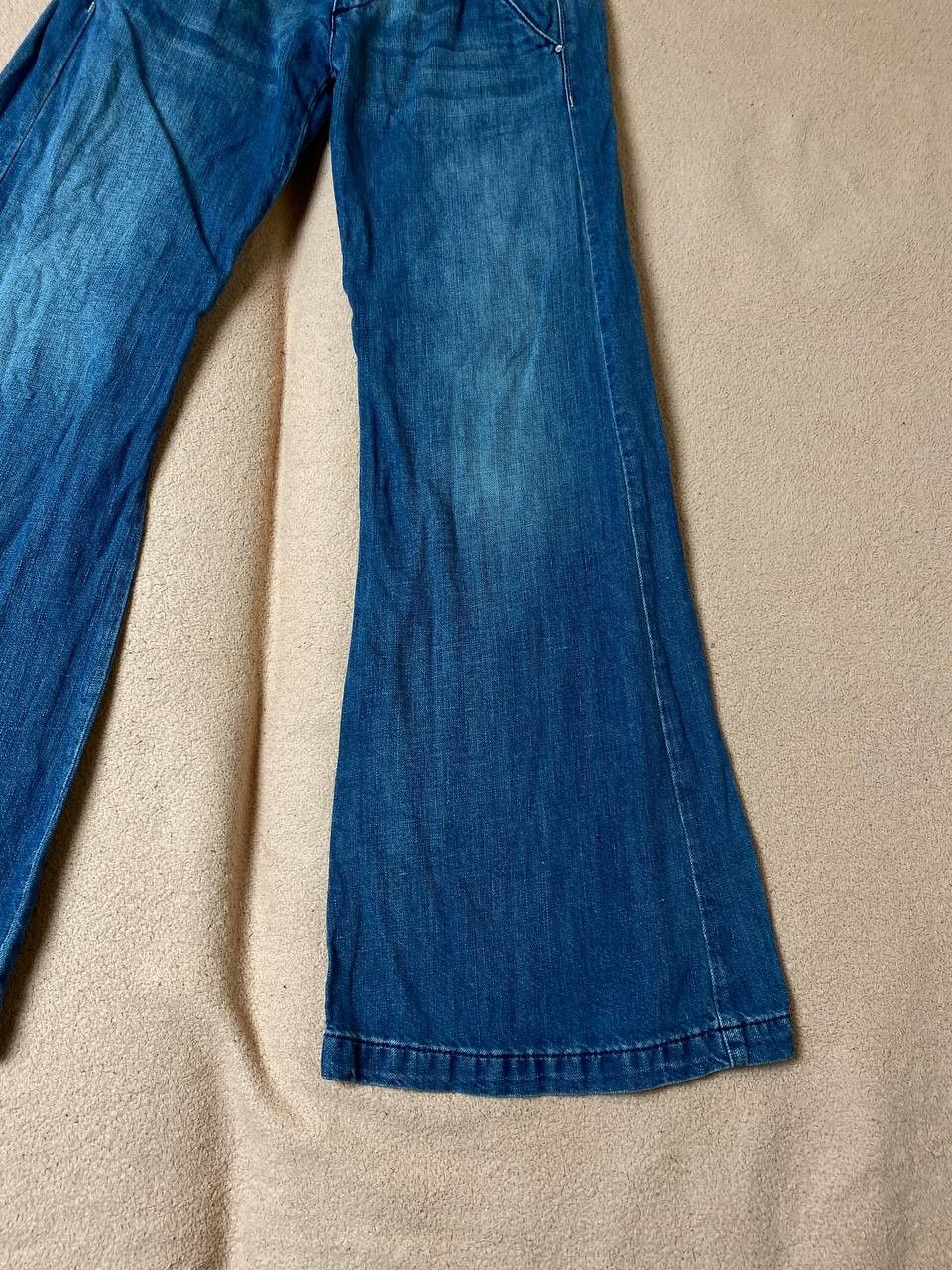 Miss Sixty × Vintage Vintage Y2K Miss Sixty Flared Denim Jeans Streetwear 90s Size 25" / US 0 / IT 36 - 19 Thumbnail