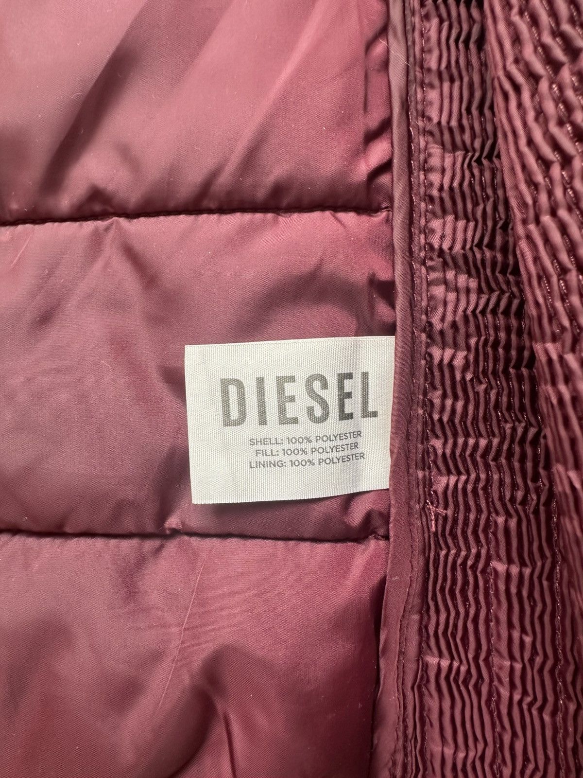 Diesel Diesel Women’s Puffer Jacket Hooded Lightweight Quilted Coat Size S / US 4 / IT 40 - 8 Thumbnail