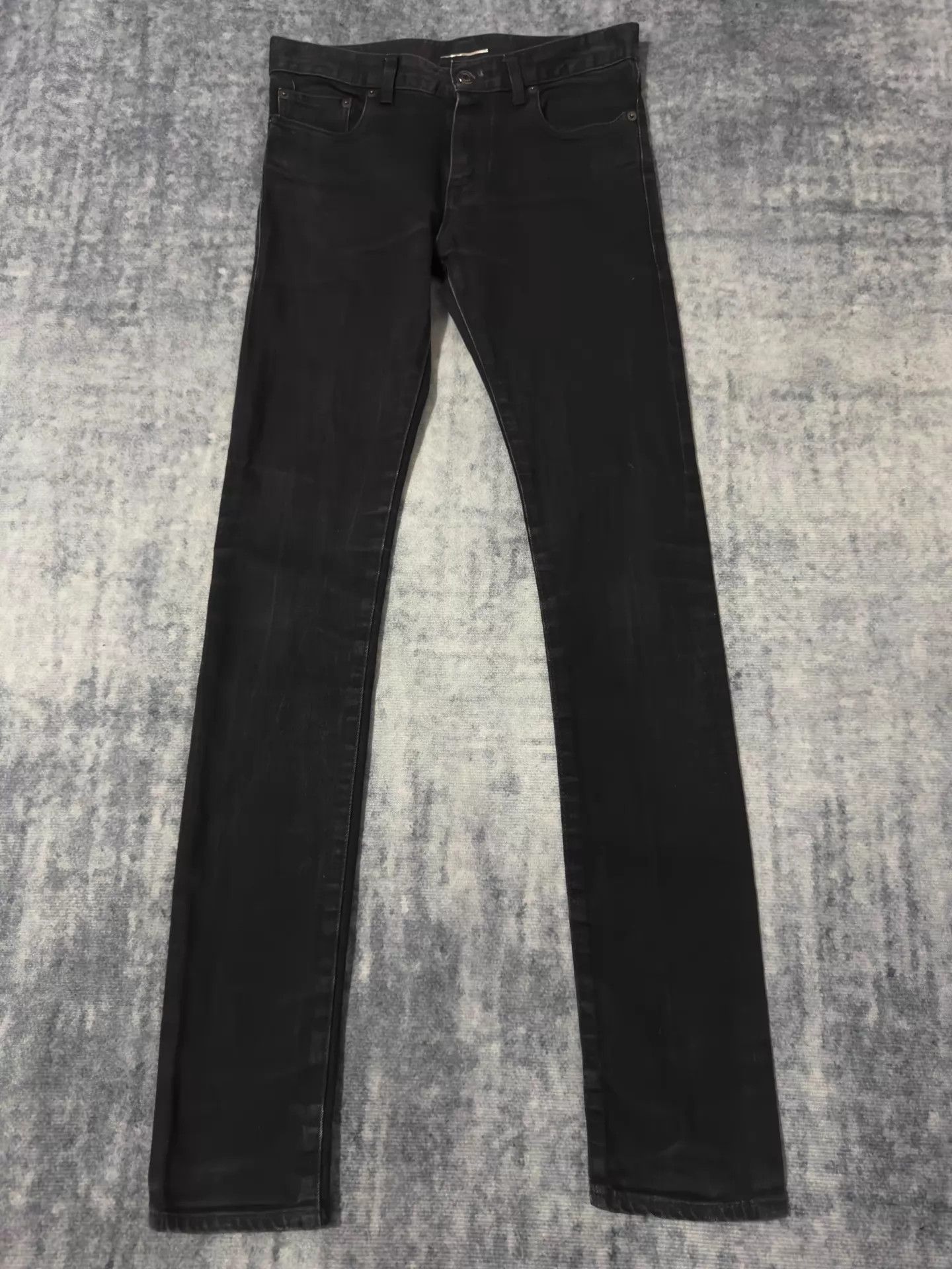 Saint Laurent Paris Saint Laurent 13FW Hedi Slimane Black Claw Skinny Jeans 29 Size US 29 - 1 Thumbnail