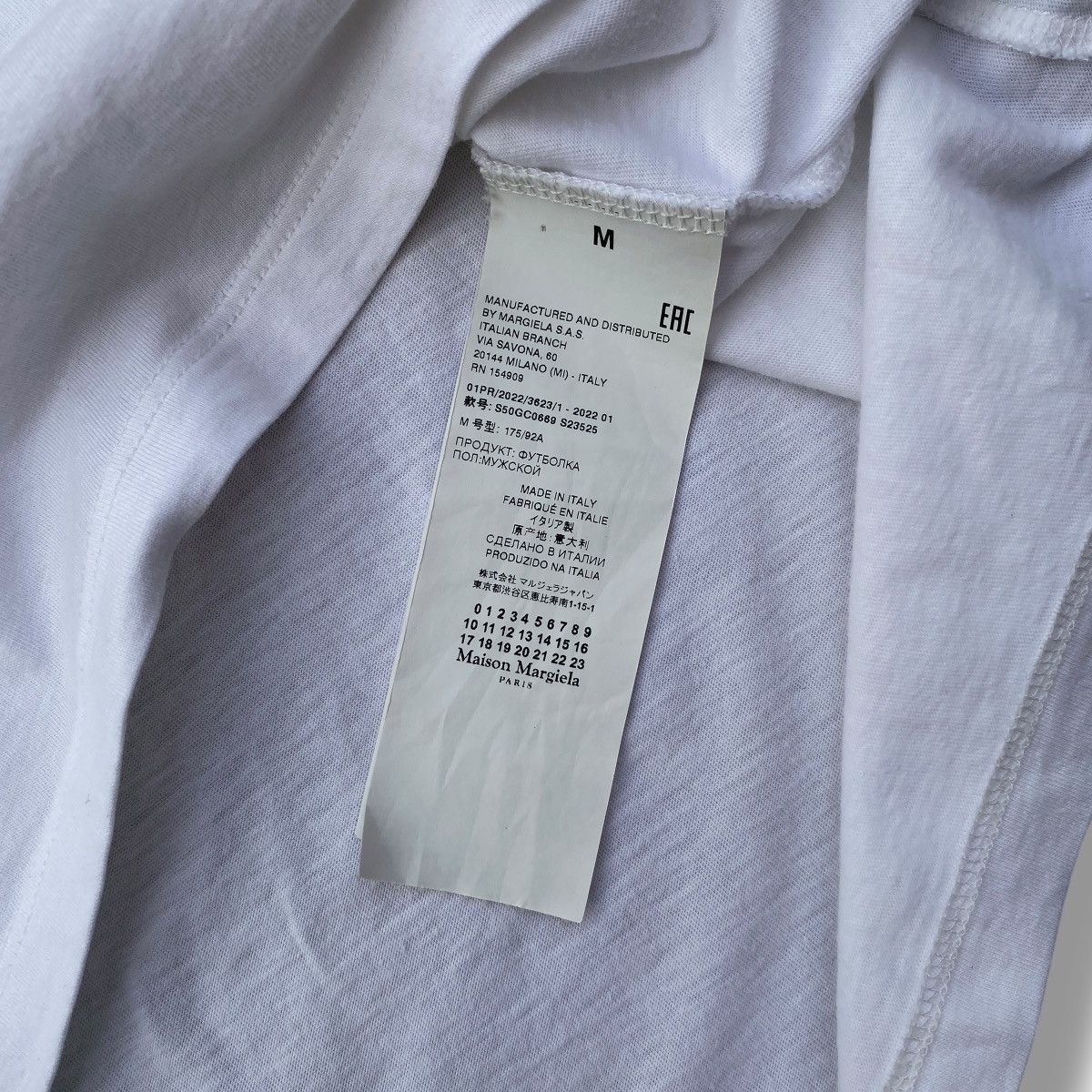 Maison Margiela Maison Martin Margiela Line 10 Distorted Logo Shirt Size US M / EU 48-50 / 2 - 9 Thumbnail