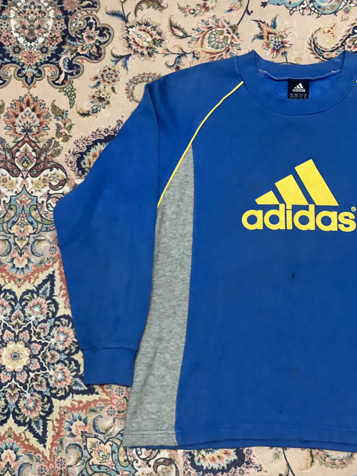 Adidas × Vintage Adidas longsleeve center Logo 🚀 Size US L / EU 52-54 / 3 - 5 Thumbnail