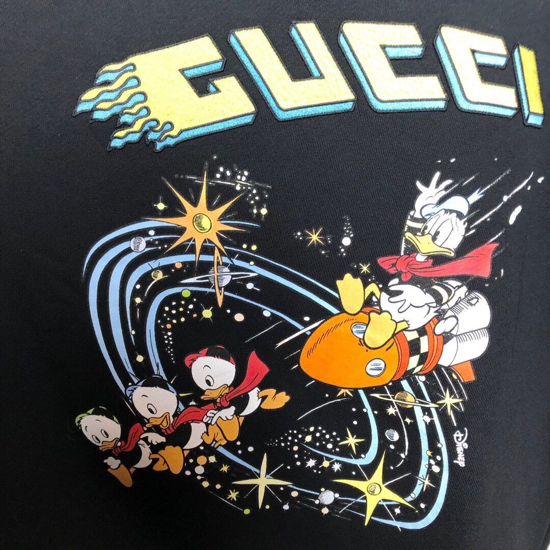 Gucci GUCCI Disney co-branded Donald Duck embroidered letter hood Size US XL / EU 56 / 4 - 3 Thumbnail