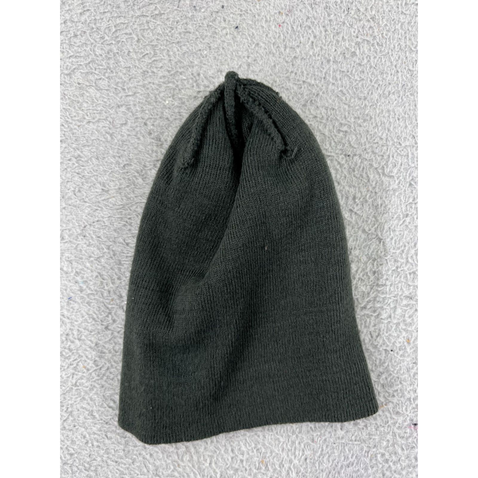 Vintage Hand Out Gloves Beanie Adult One Size Gray Knit Snow Ski Acrylic Hats Mens Size ONE SIZE - 7 Thumbnail