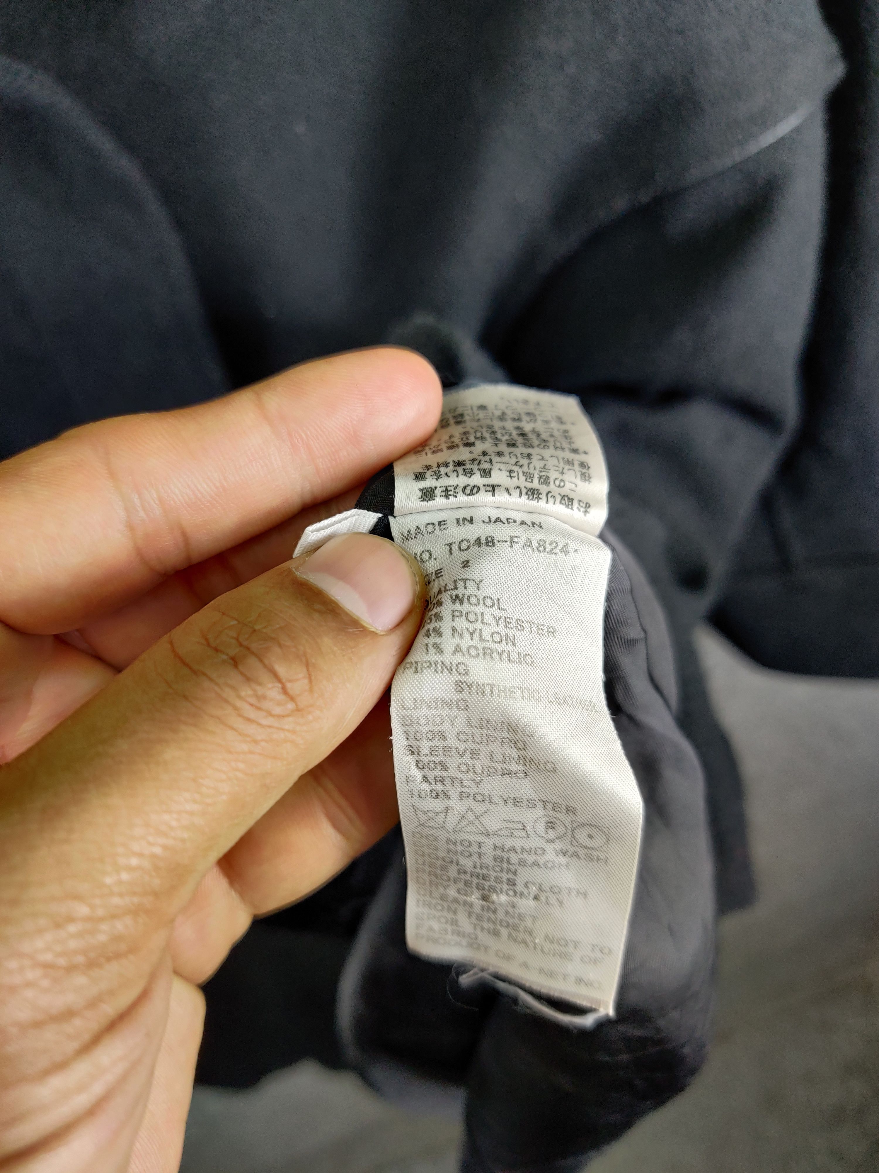 Tsumori Chisato Vintage Tsumori Chisato Issey Miyake Wool Long Coat Size US L / EU 52-54 / 3 - 9 Thumbnail